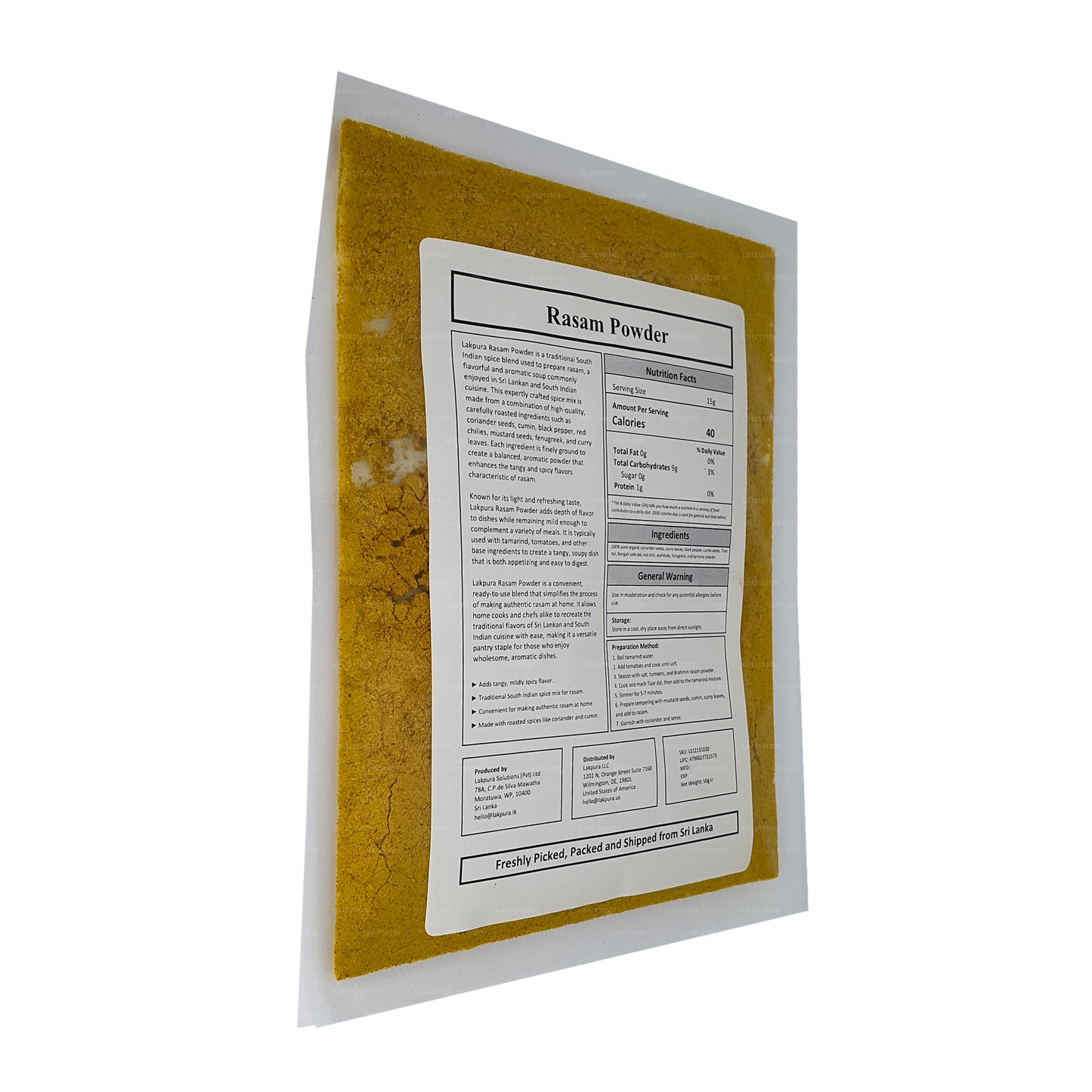 Lakpura Rasam-poeder