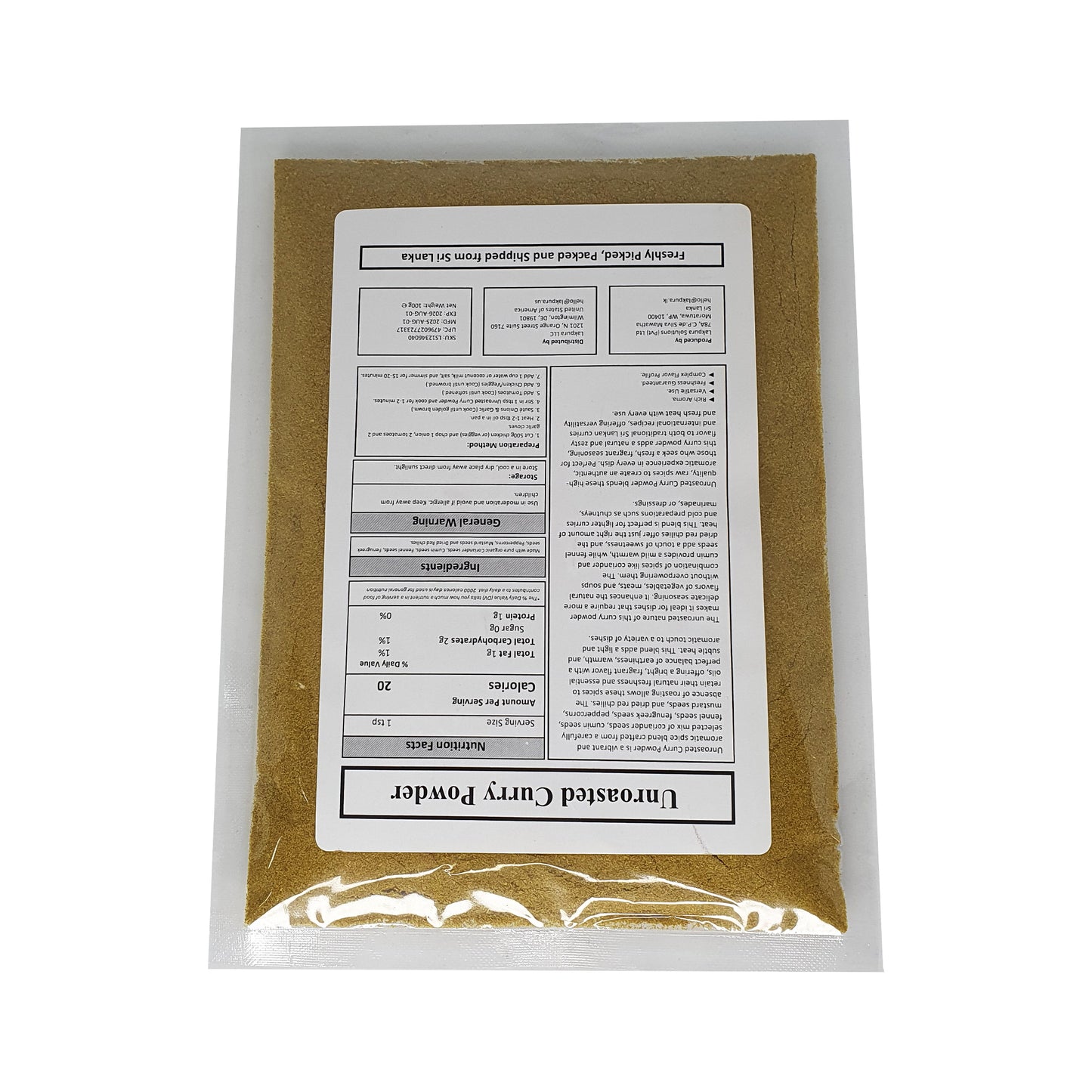 Lakpura® kerriepoeder (Thuna Paha)