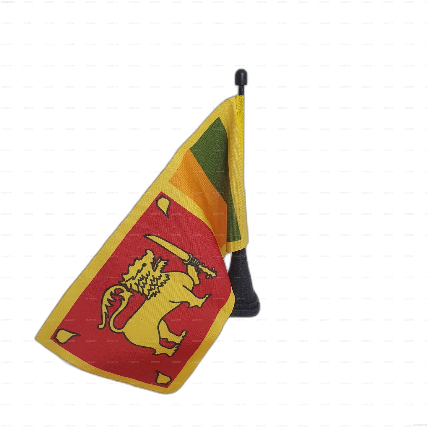 Nationale vlag met magnetische voet