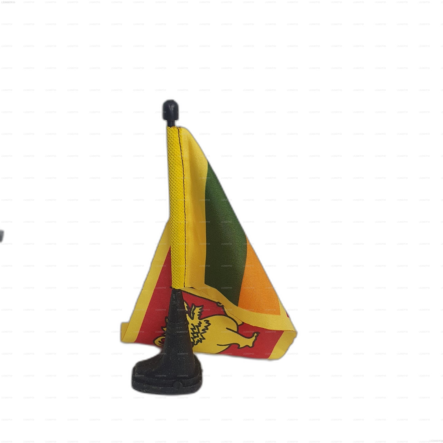 Nationale vlag met magnetische voet