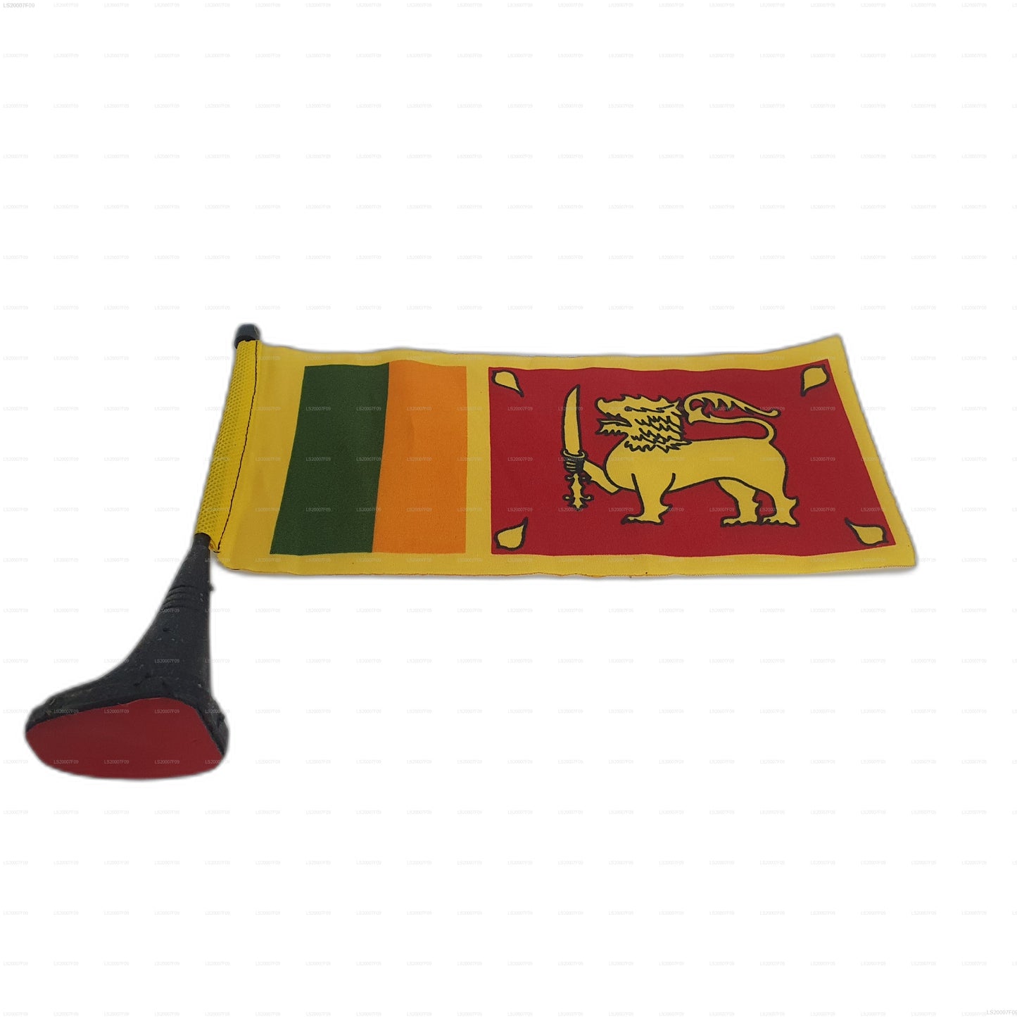 Nationale vlag met magnetische voet
