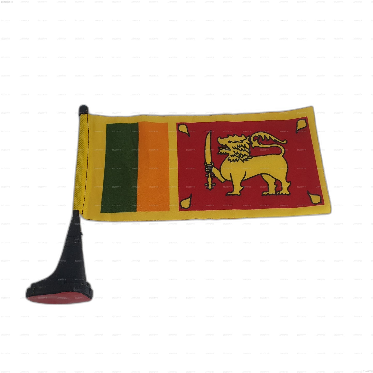 Nationale vlag met magnetische voet