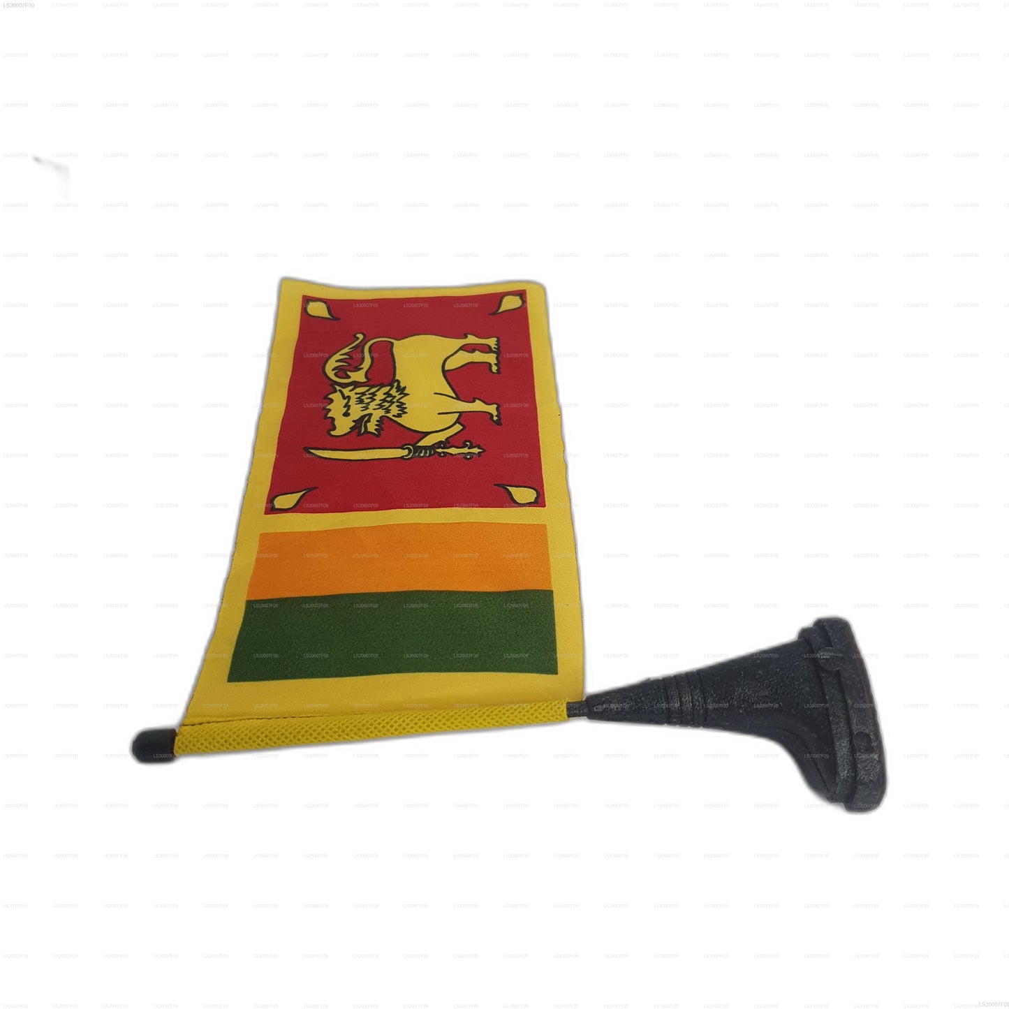 Nationale vlag met magnetische voet