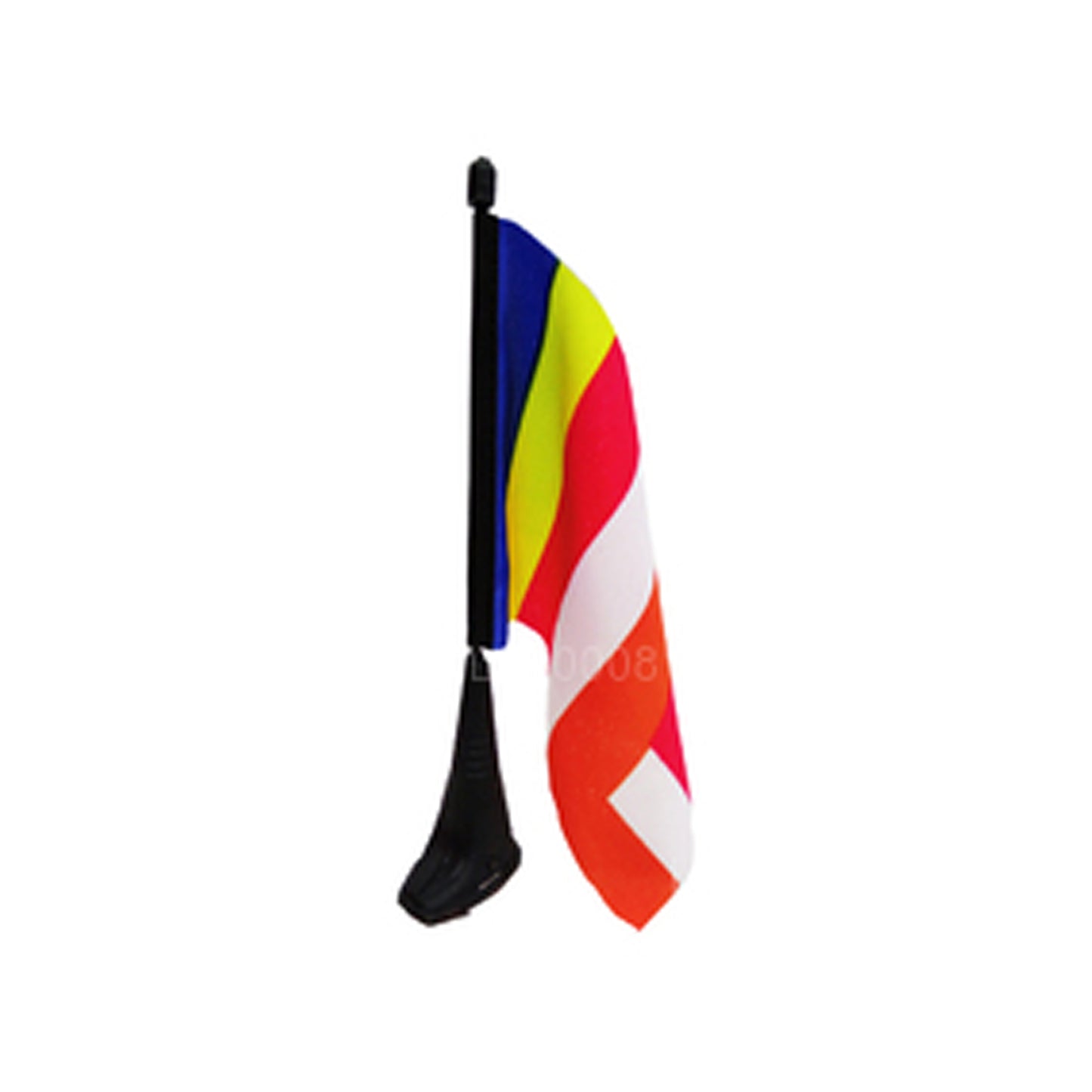 Boeddhistische vlag met magnetische voet