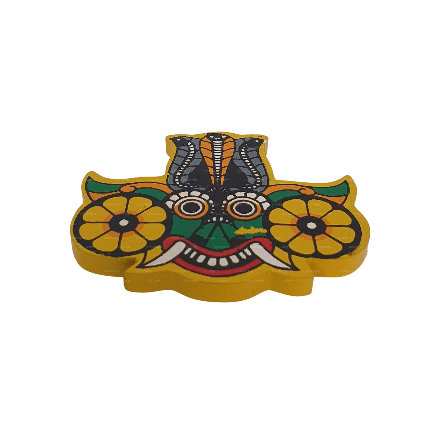 Lakpura® Gara Raksha-masker koelkastmagneet