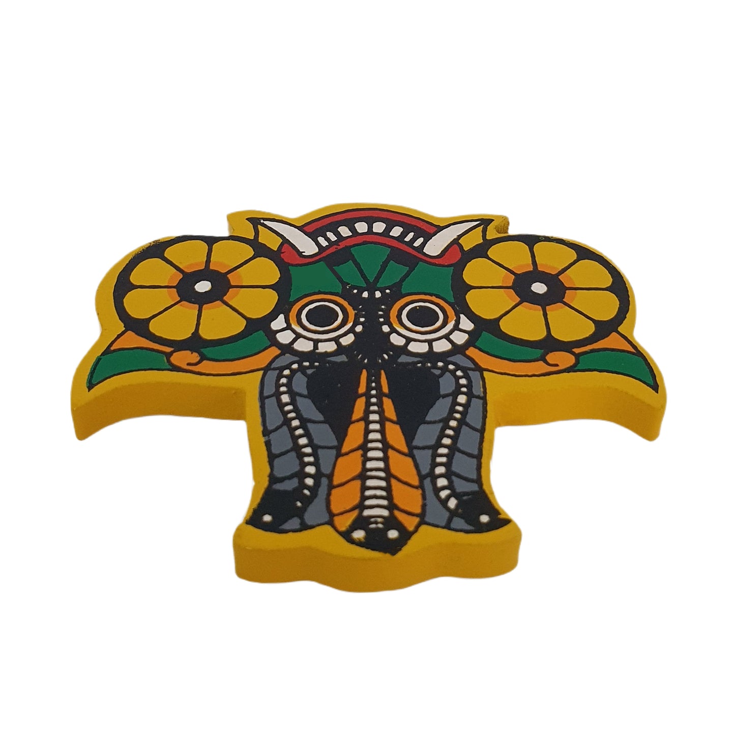 Lakpura® Gara Raksha-masker koelkastmagneet