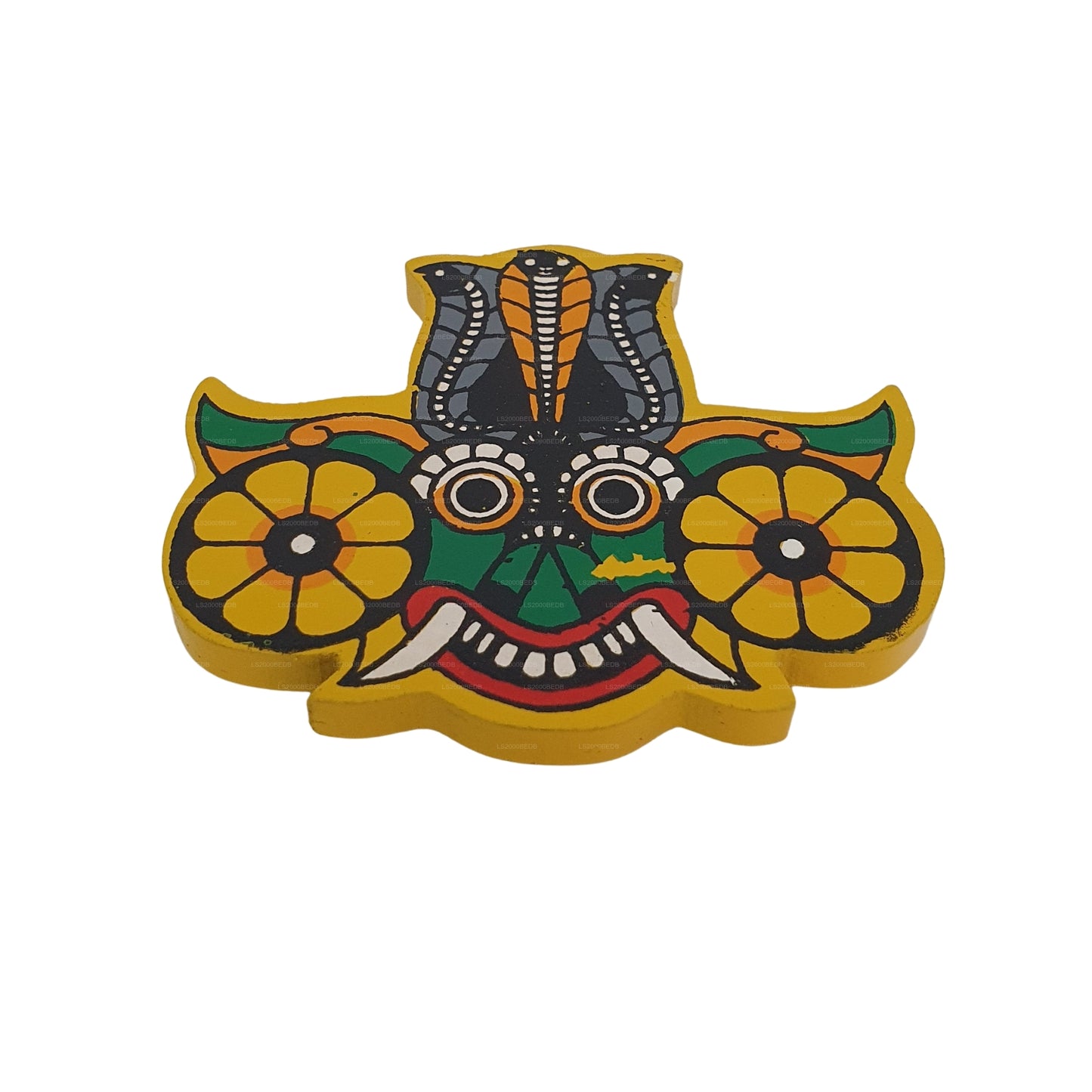 Lakpura® Gara Raksha-masker koelkastmagneet