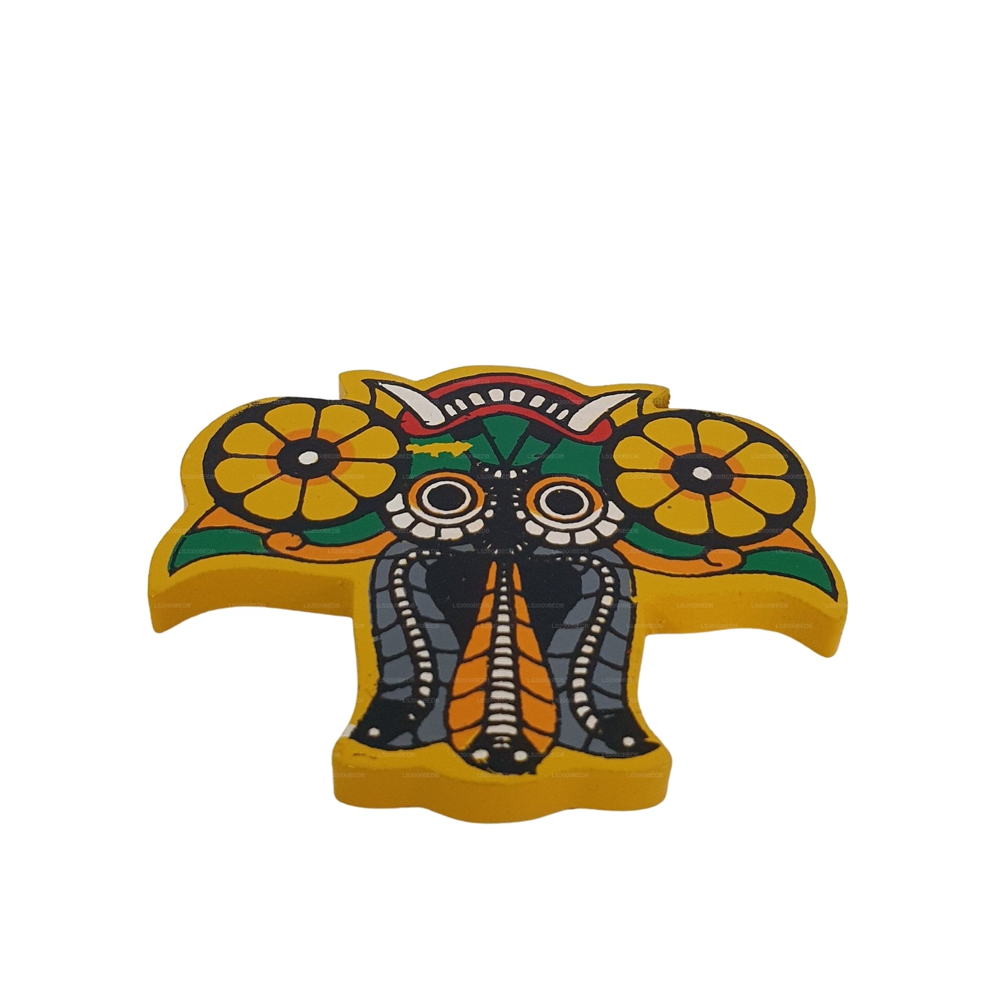 Lakpura® Gara Raksha-masker koelkastmagneet