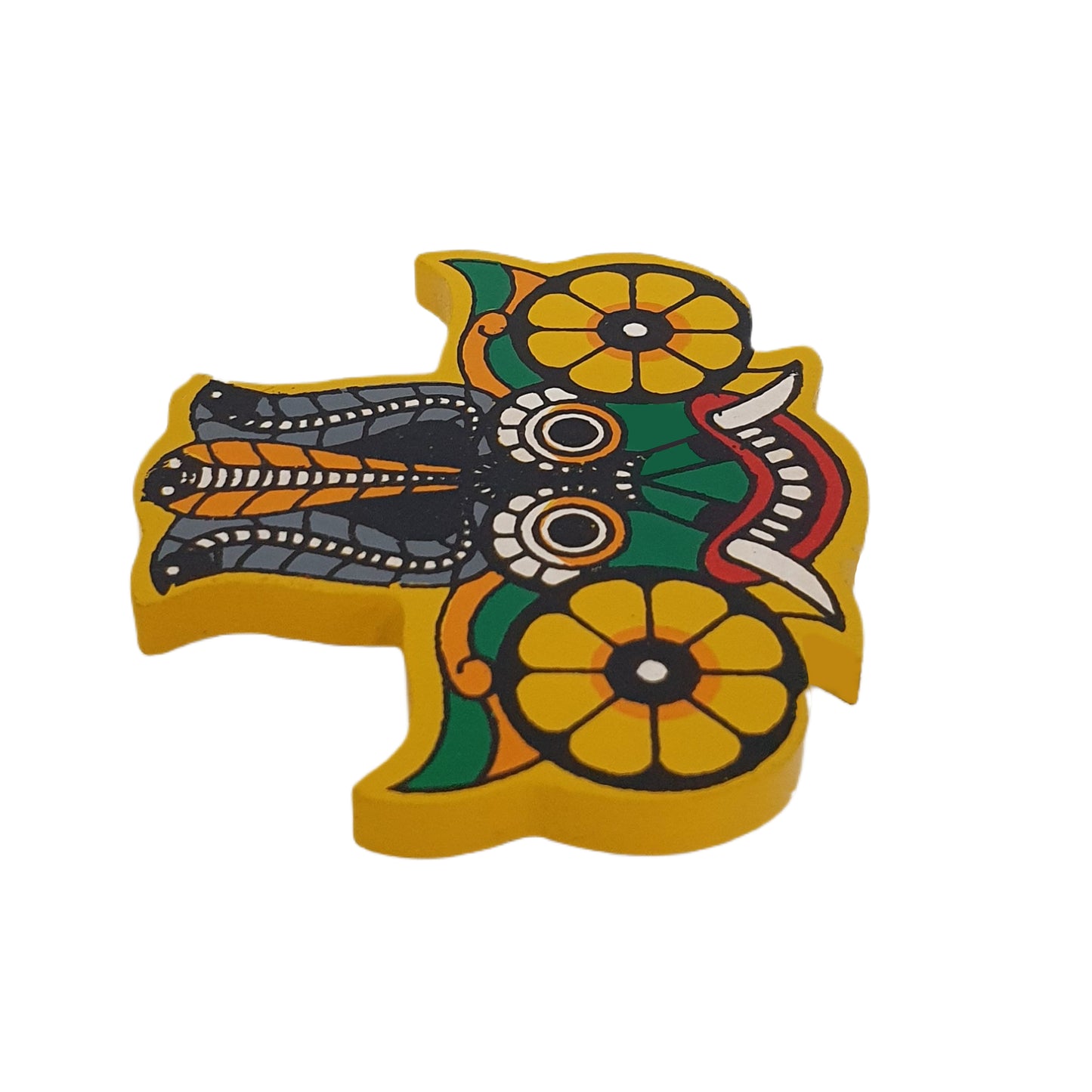 Lakpura® Gara Raksha-masker koelkastmagneet