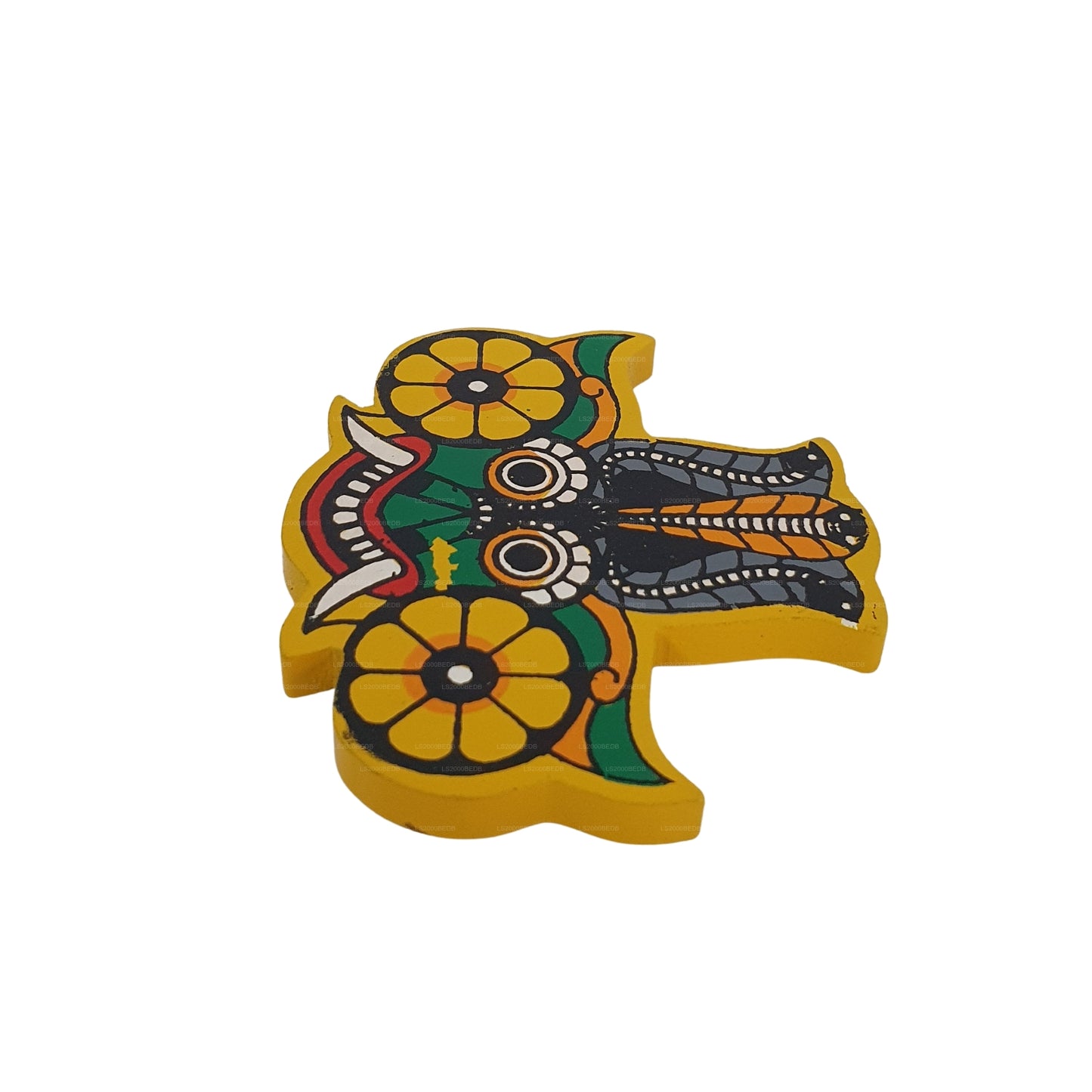 Lakpura® Gara Raksha-masker koelkastmagneet