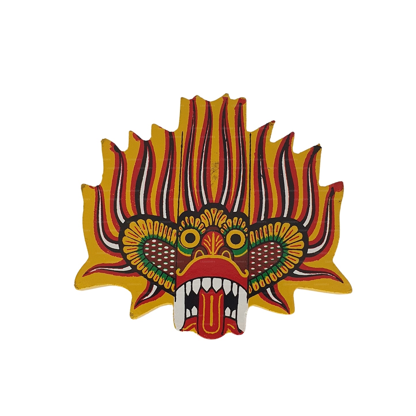 Lakpura® Ginidal Raksha masker koelkastmagneet