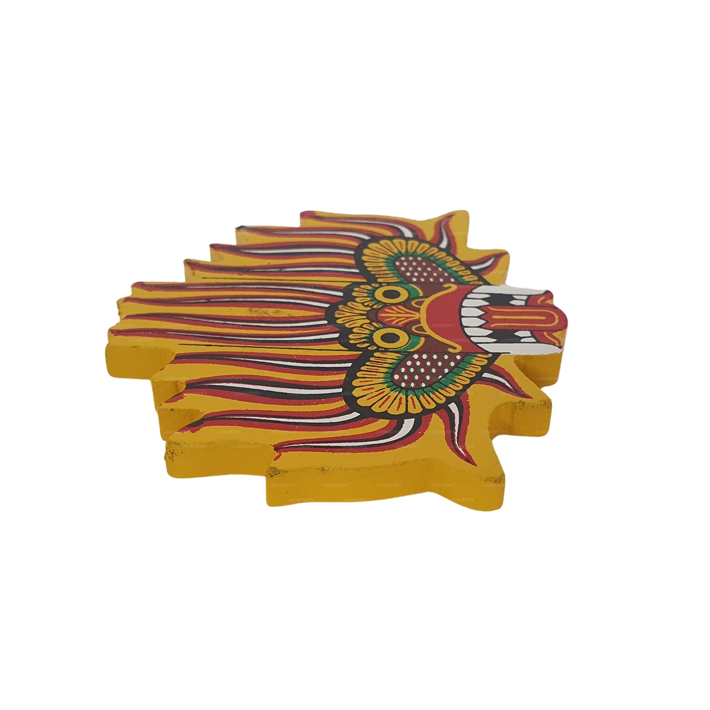 Lakpura® Ginidal Raksha masker koelkastmagneet