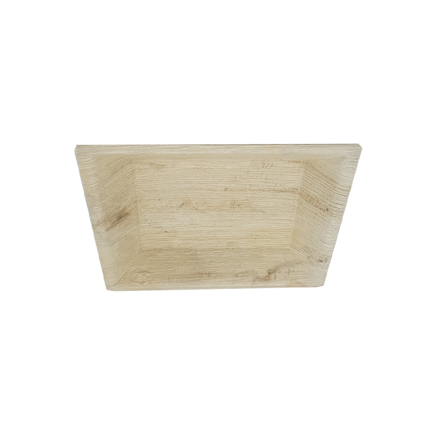 Handgemaakte voedselborden met Areca-bladeren 20 cm x 20 cm (vierkant type)