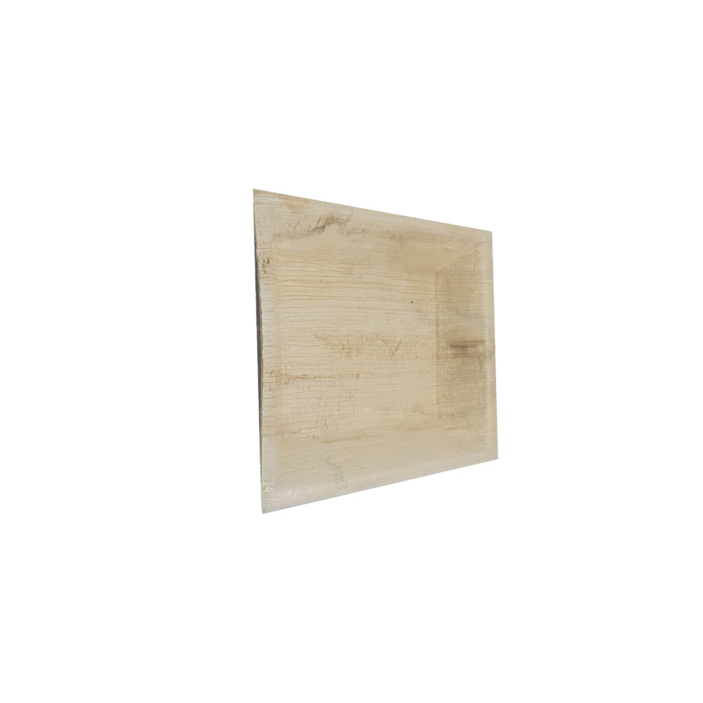 Handgemaakte voedselborden met Areca-bladeren 20 cm x 20 cm (vierkant type)