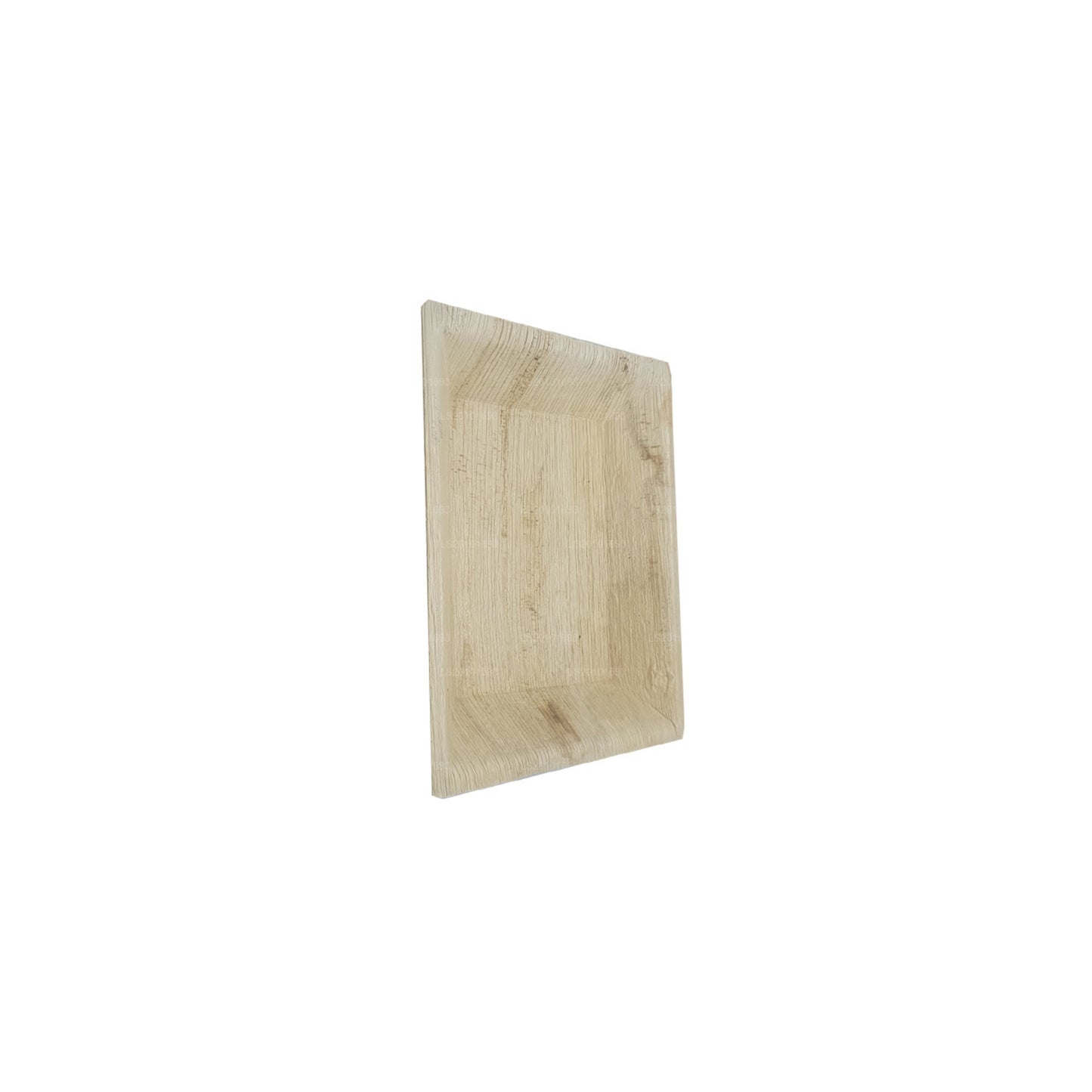 Handgemaakte voedselborden met Areca-bladeren 20 cm x 20 cm (vierkant type)