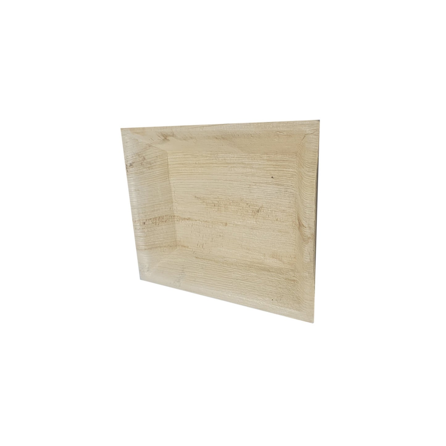 Handgemaakte voedselborden met Areca-bladeren 20 cm x 20 cm (vierkant type)