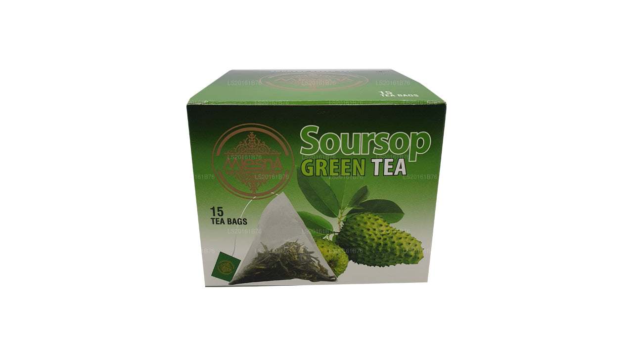 Mlesna Soursop groene thee (30 g) 15 theezakjes