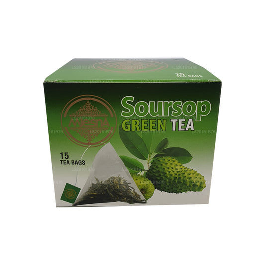 Mlesna Soursop groene thee (30 g) 15 theezakjes