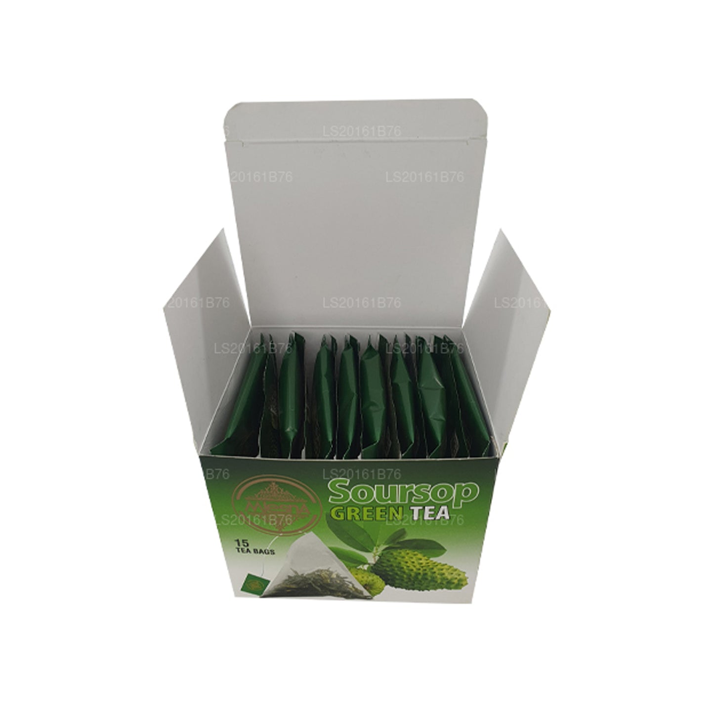 Mlesna Soursop groene thee (30 g) 15 theezakjes
