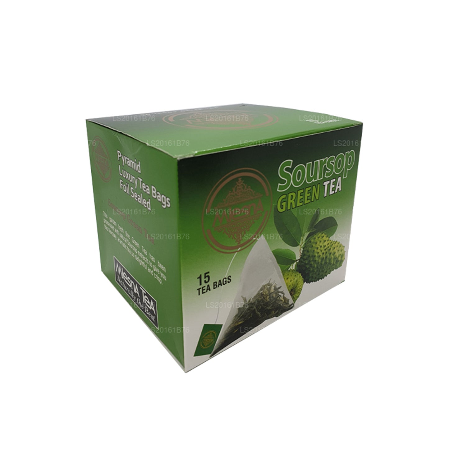 Mlesna Soursop groene thee (30 g) 15 theezakjes