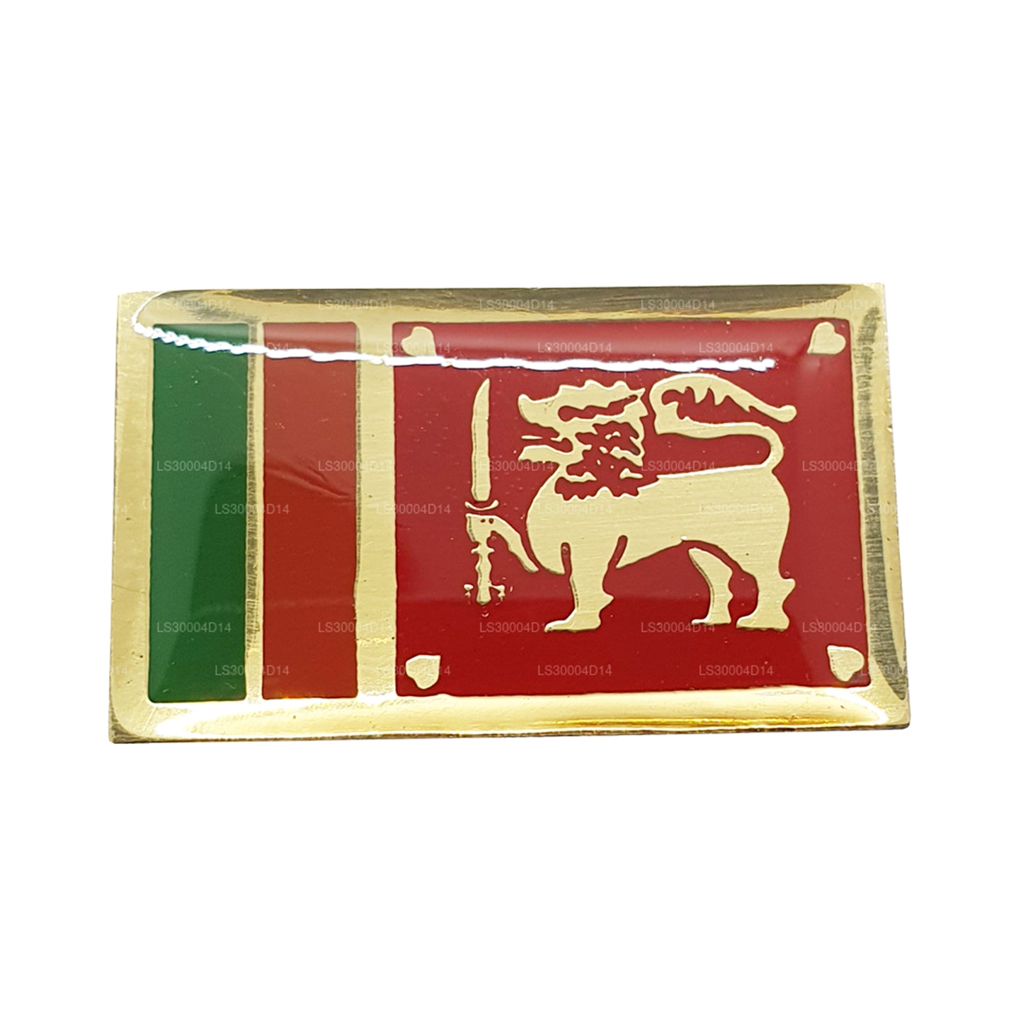 Sri Lankan National Flag Lapel Pin
