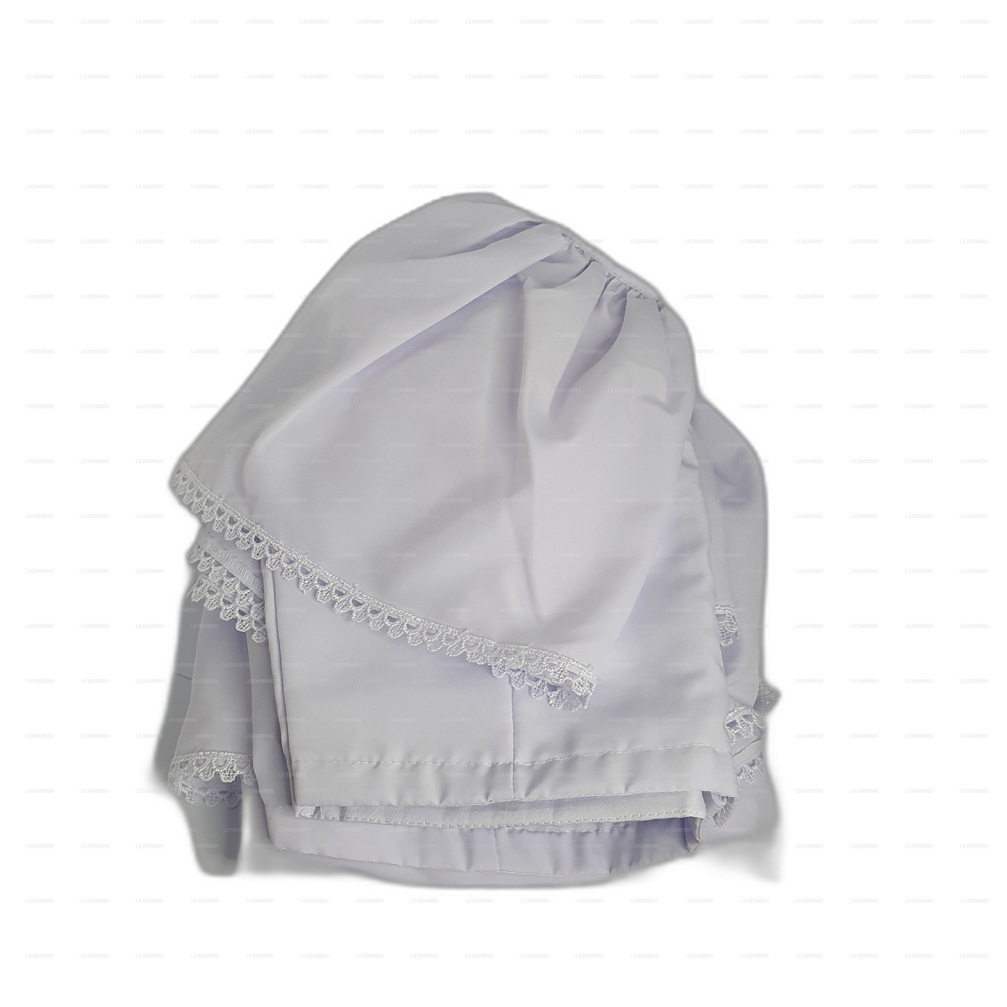 Lakpura® Kinder Witte Lamasaree (Half Saree)