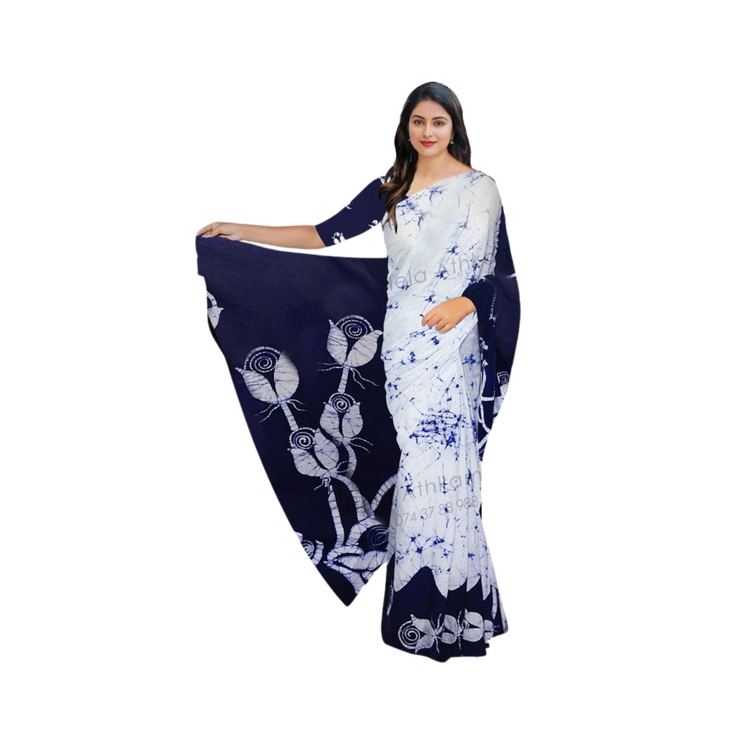 Lakpura Batik Saree (Design S003)