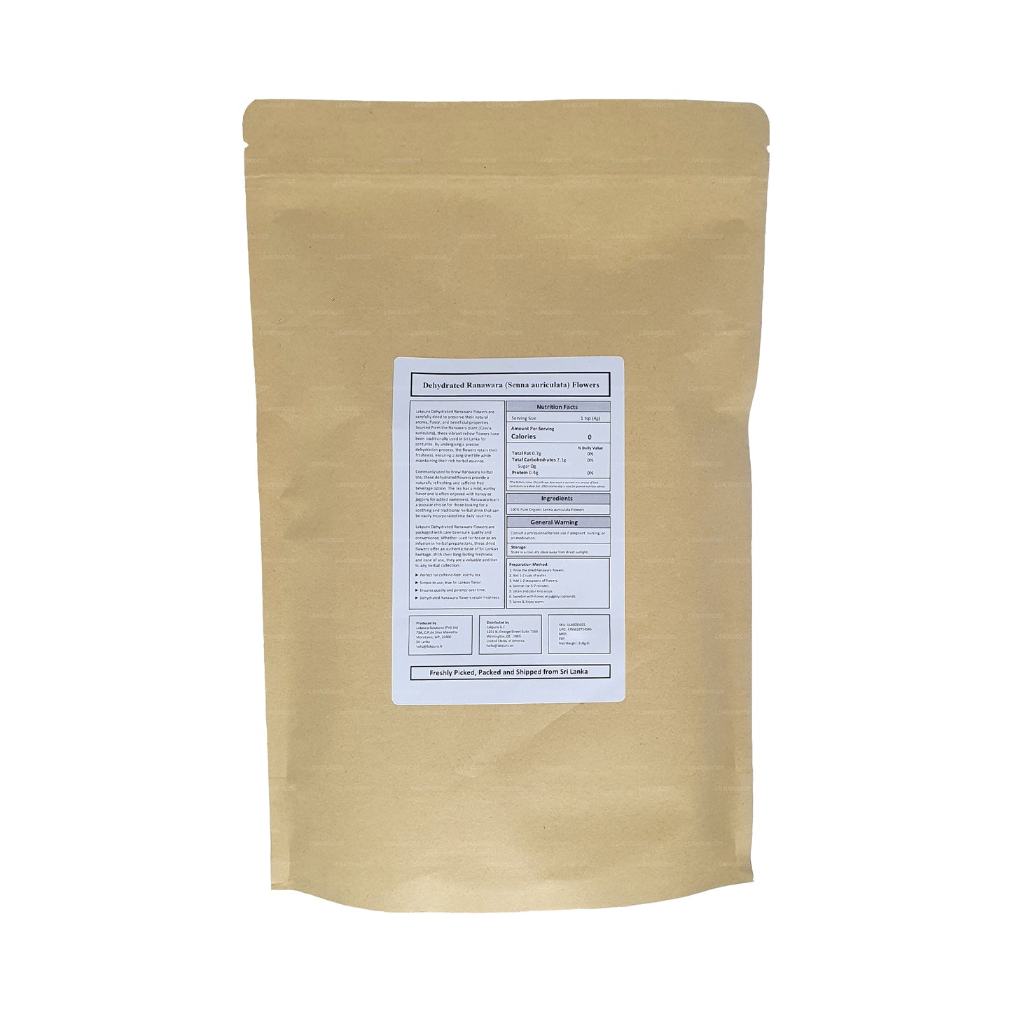 Lakpura gedehydrateerde Ranawara