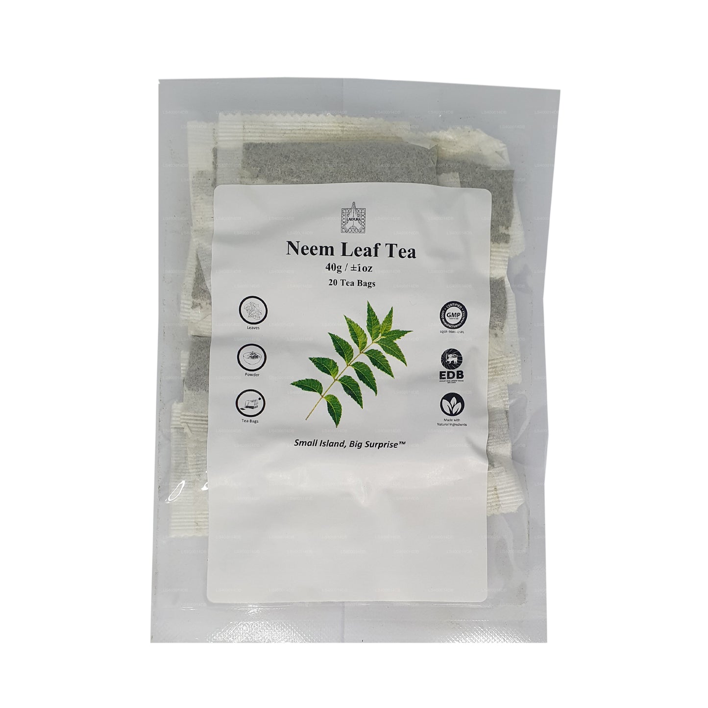 Lakpura Neembladthee (40 g) 20 theezakjes