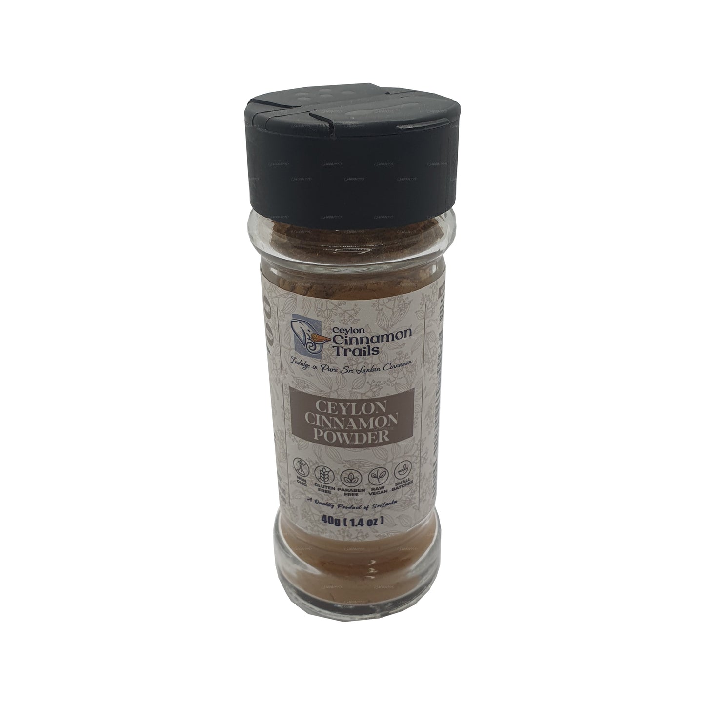 Ceylon Cinnamon Trails kaneelpoeder (40 g)