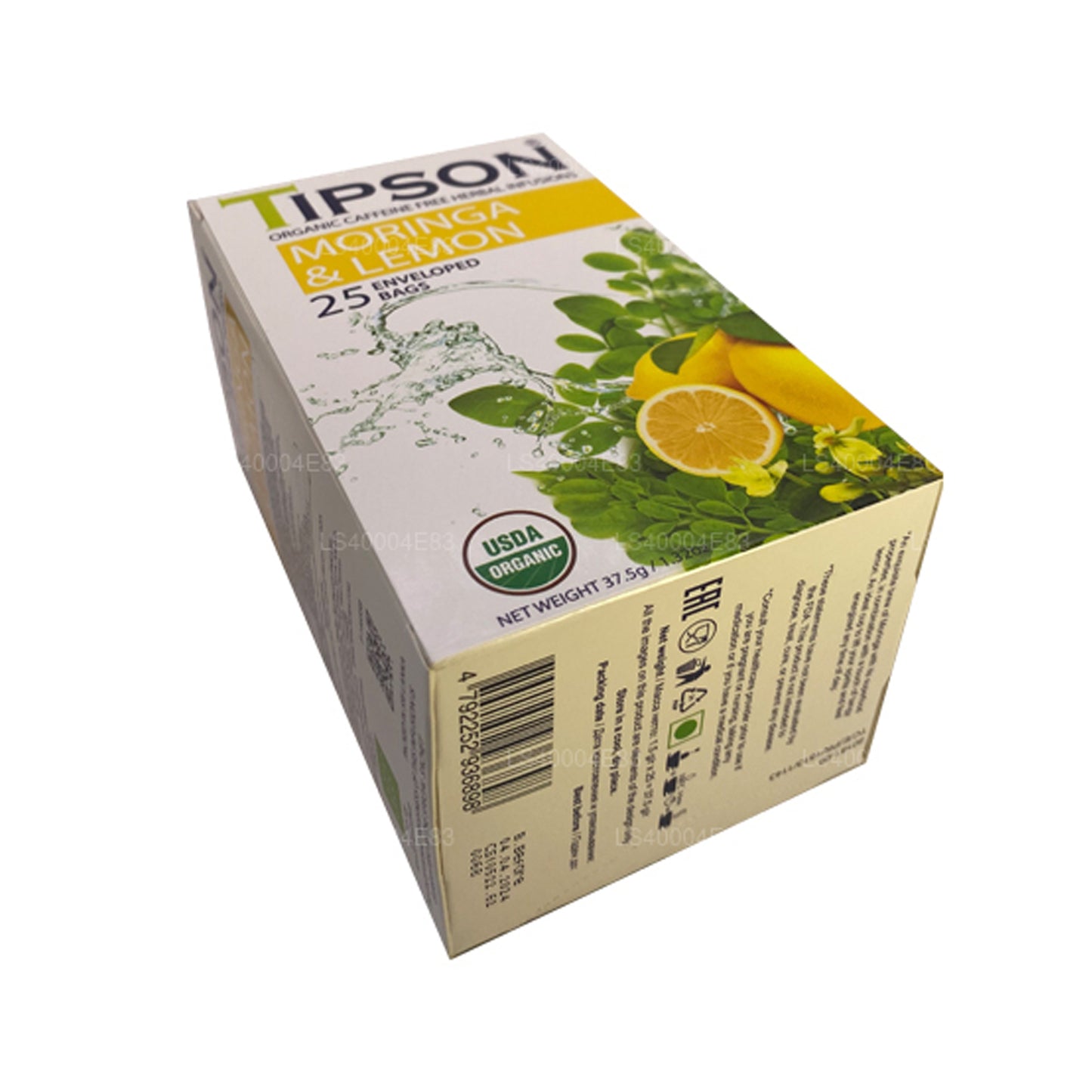 Tipson Moringa en citroenthee (37,5 g) 25 theezakjes