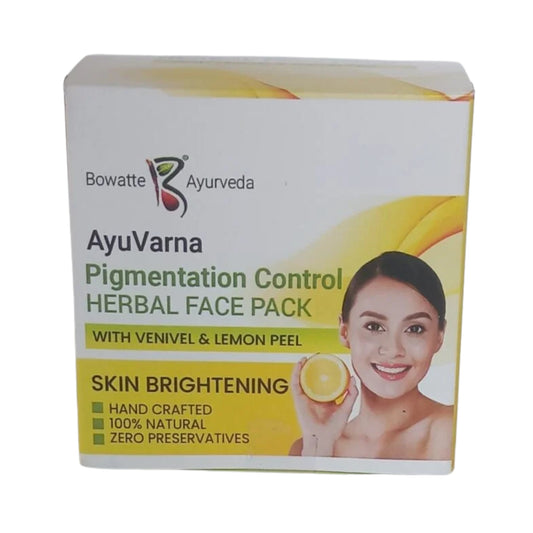 Bowatte Ayu Varna Kruiden Gezichtsmasker voor Pigmentatiecontrole (35 g)