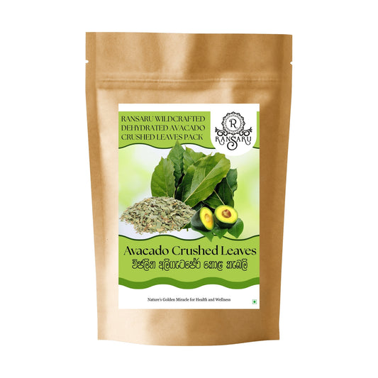 Ransaru Wildcrafted Dehydrated Avacado Crushed Leaves Pack