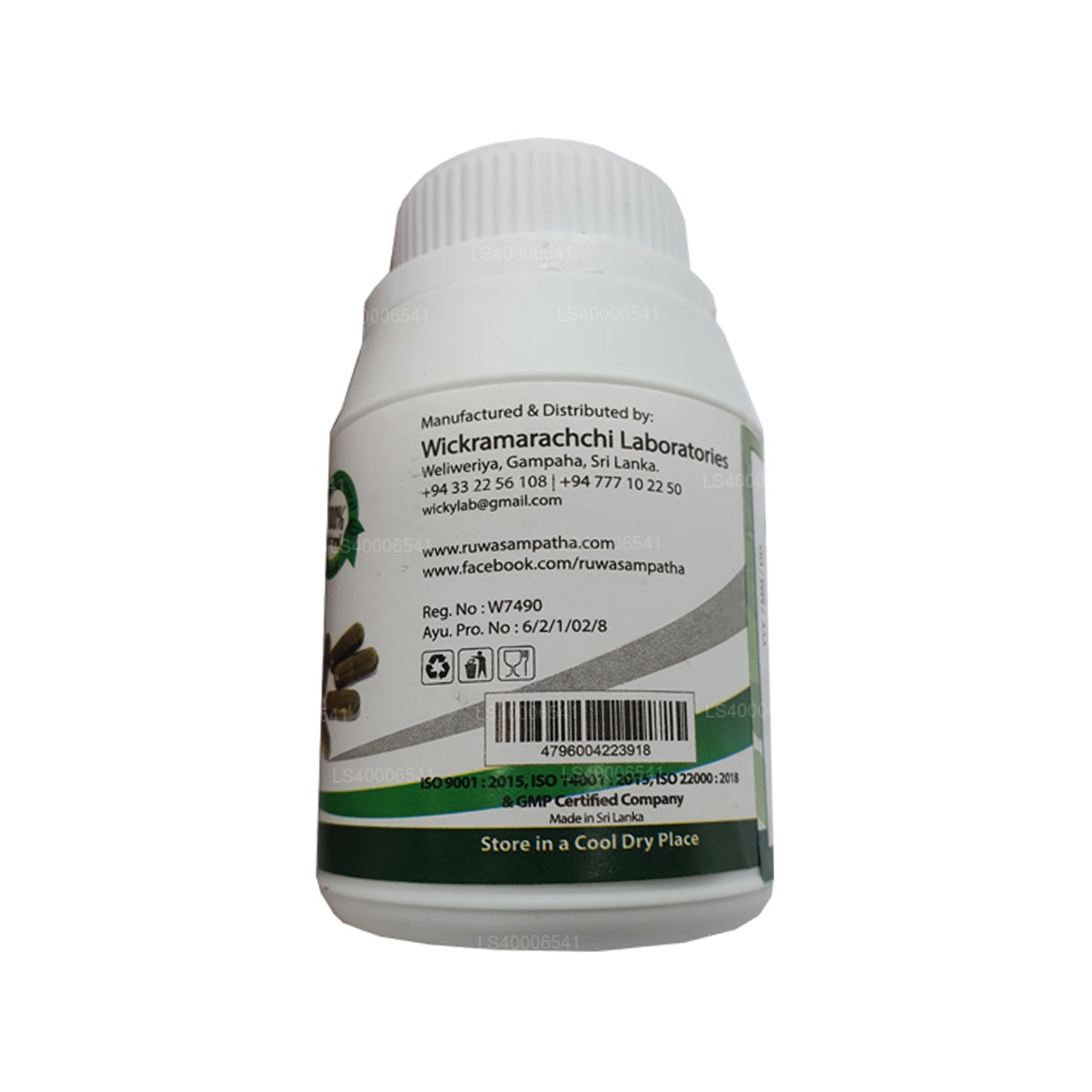Wickramarachchi Labs Moringa (100 capsules)