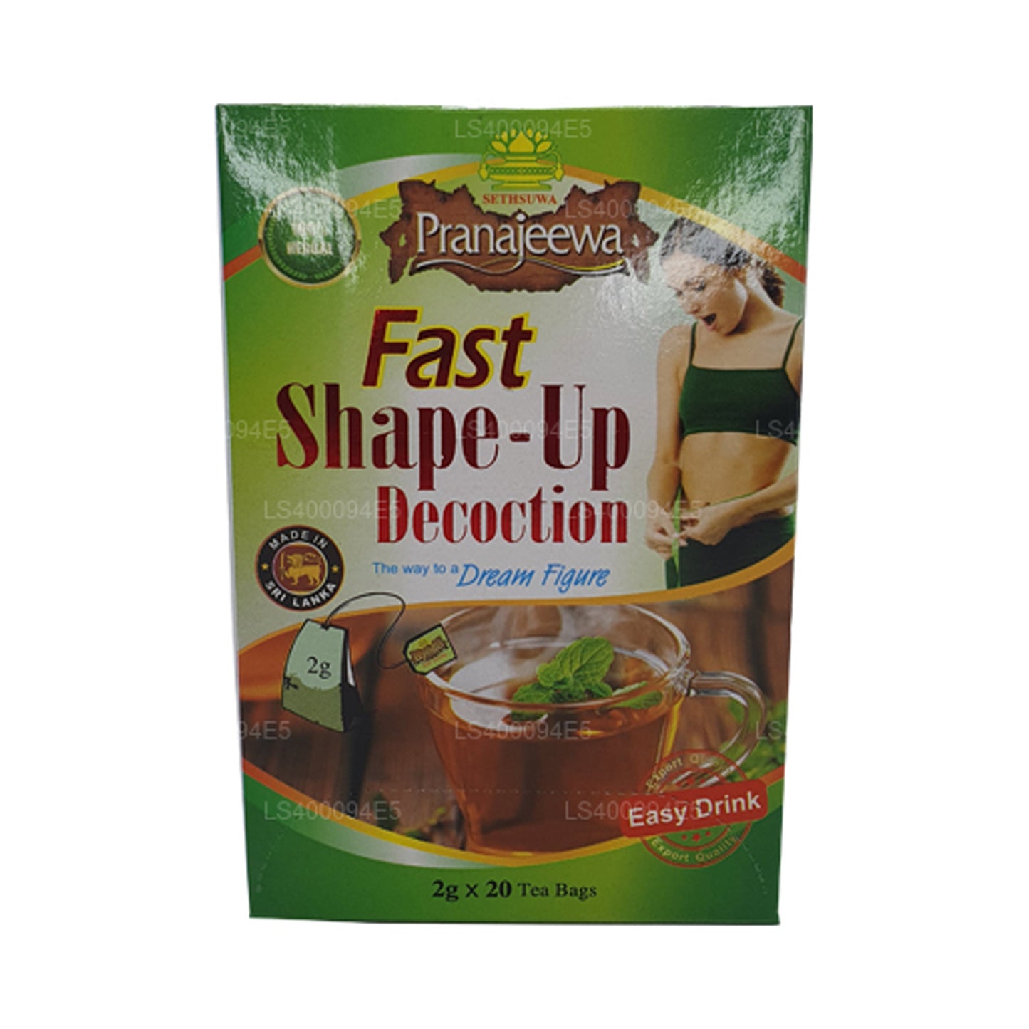 Sethsuwa Pranajeewa Fast Shape - Up Afkooksel (40 g)