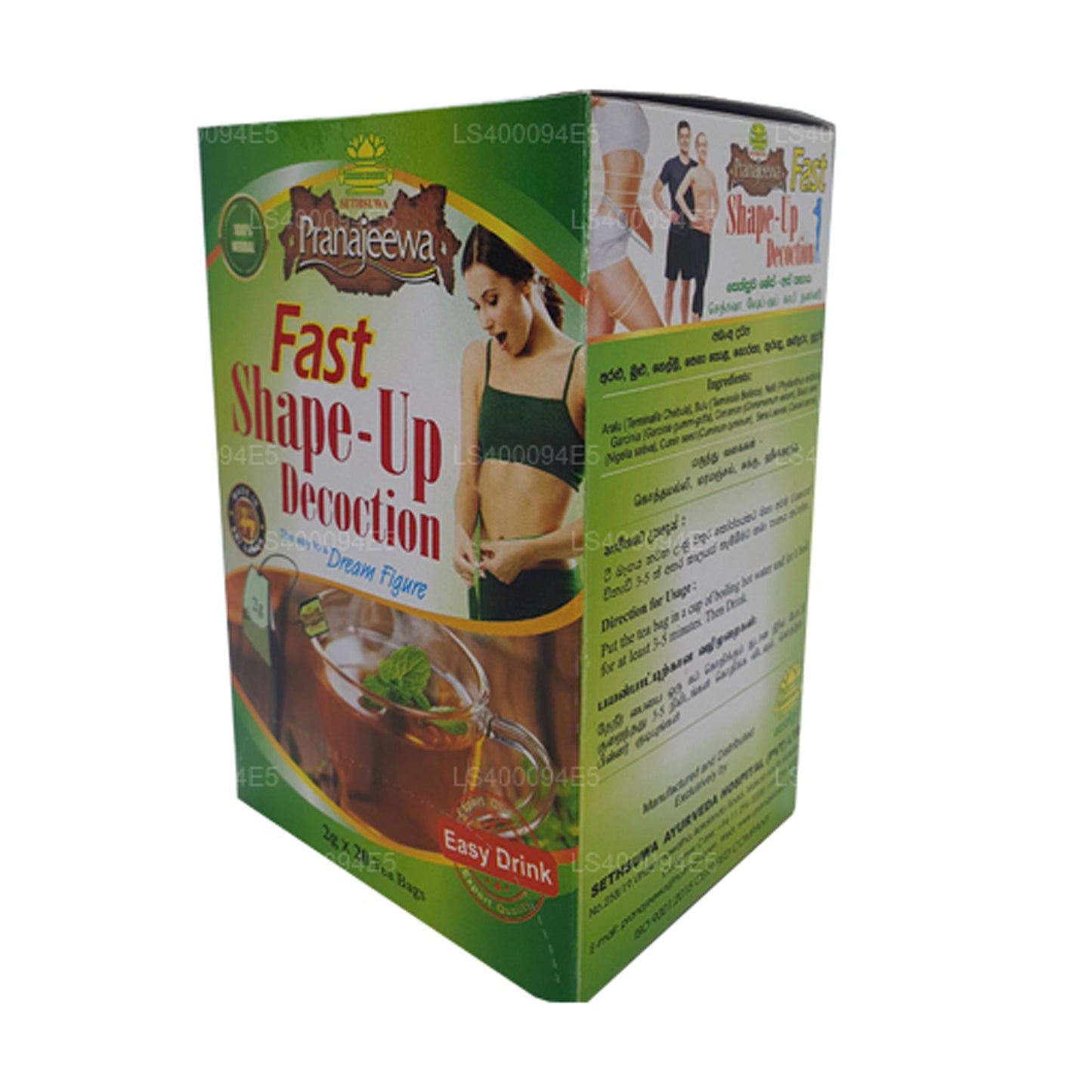 Sethsuwa Pranajeewa Fast Shape - Up Afkooksel (40 g)