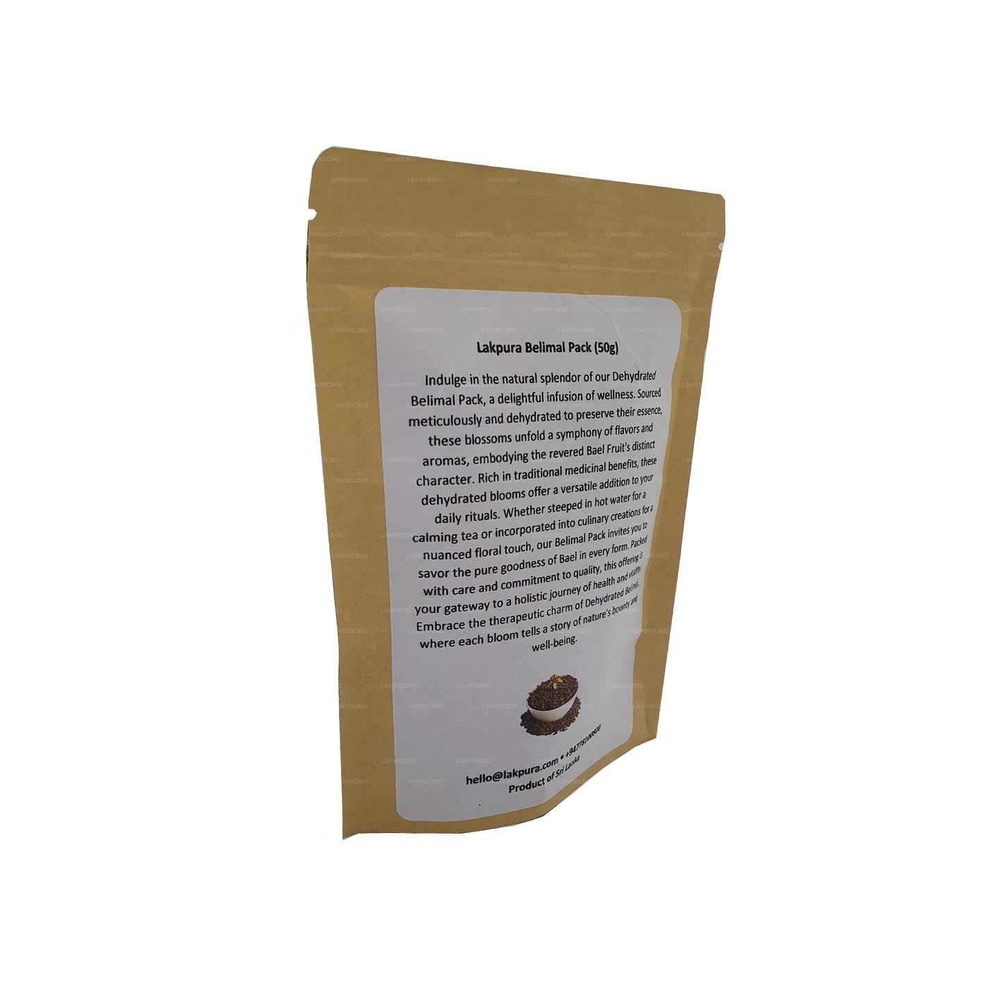 Lakpura Gedehydrateerde Belimal (Aegle Marmelos) Bloemen