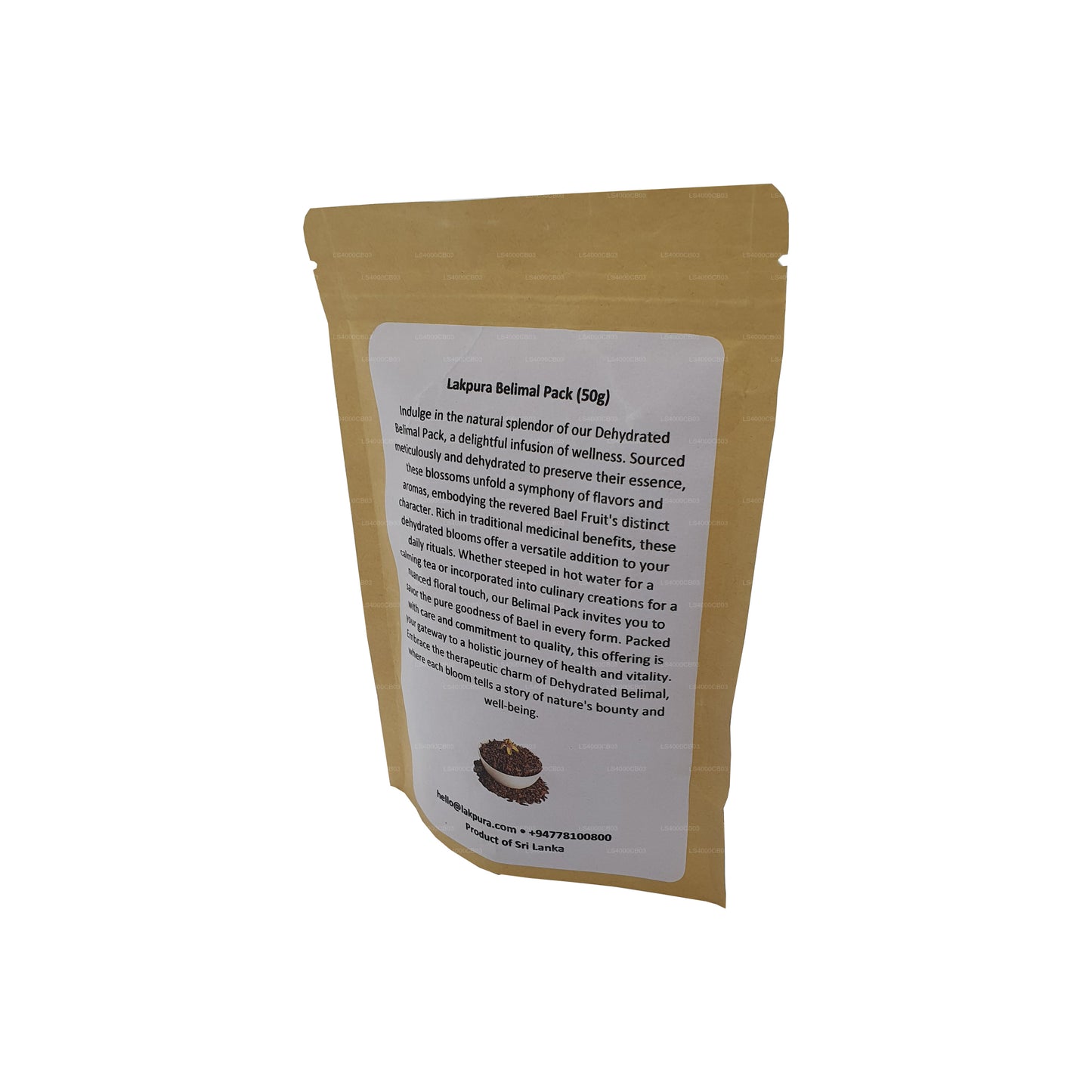 Lakpura Gedehydrateerde Belimal (Aegle Marmelos) Bloemen