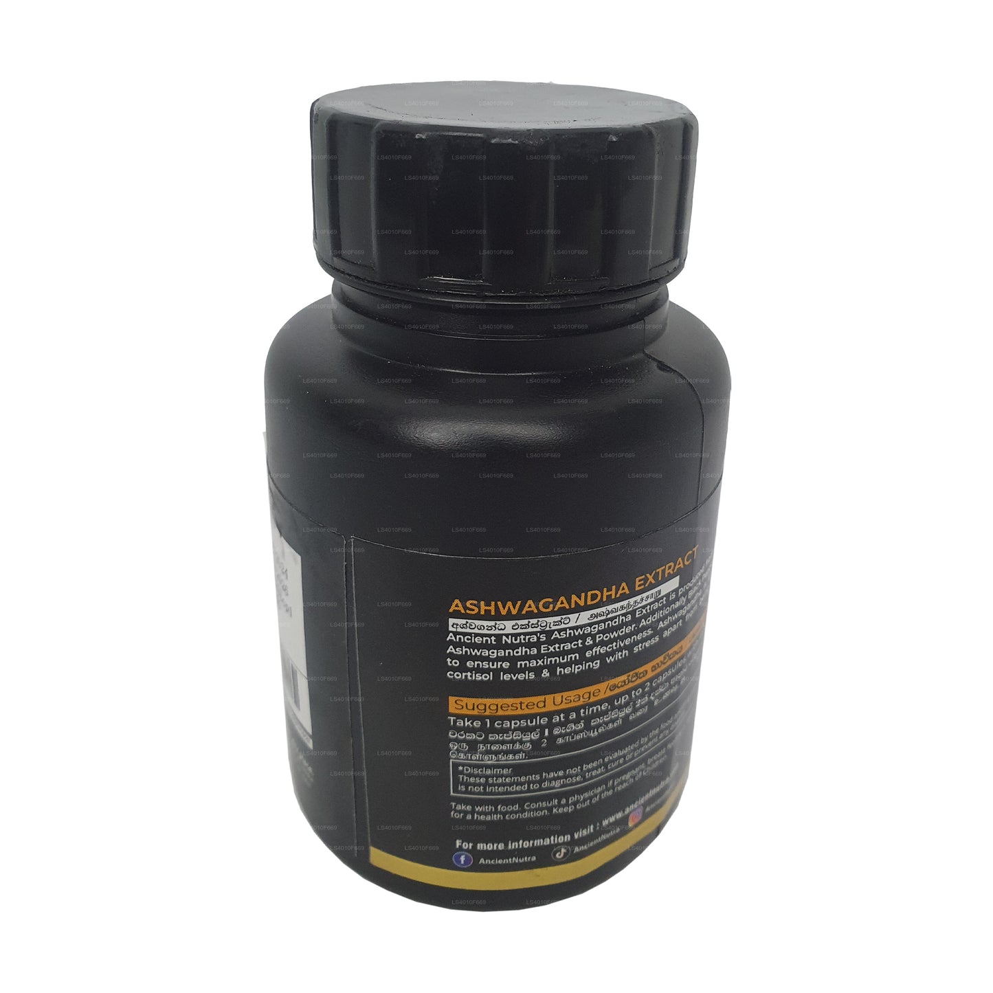 Ancient Nutra Ashwagandha-extract (60 capsules)