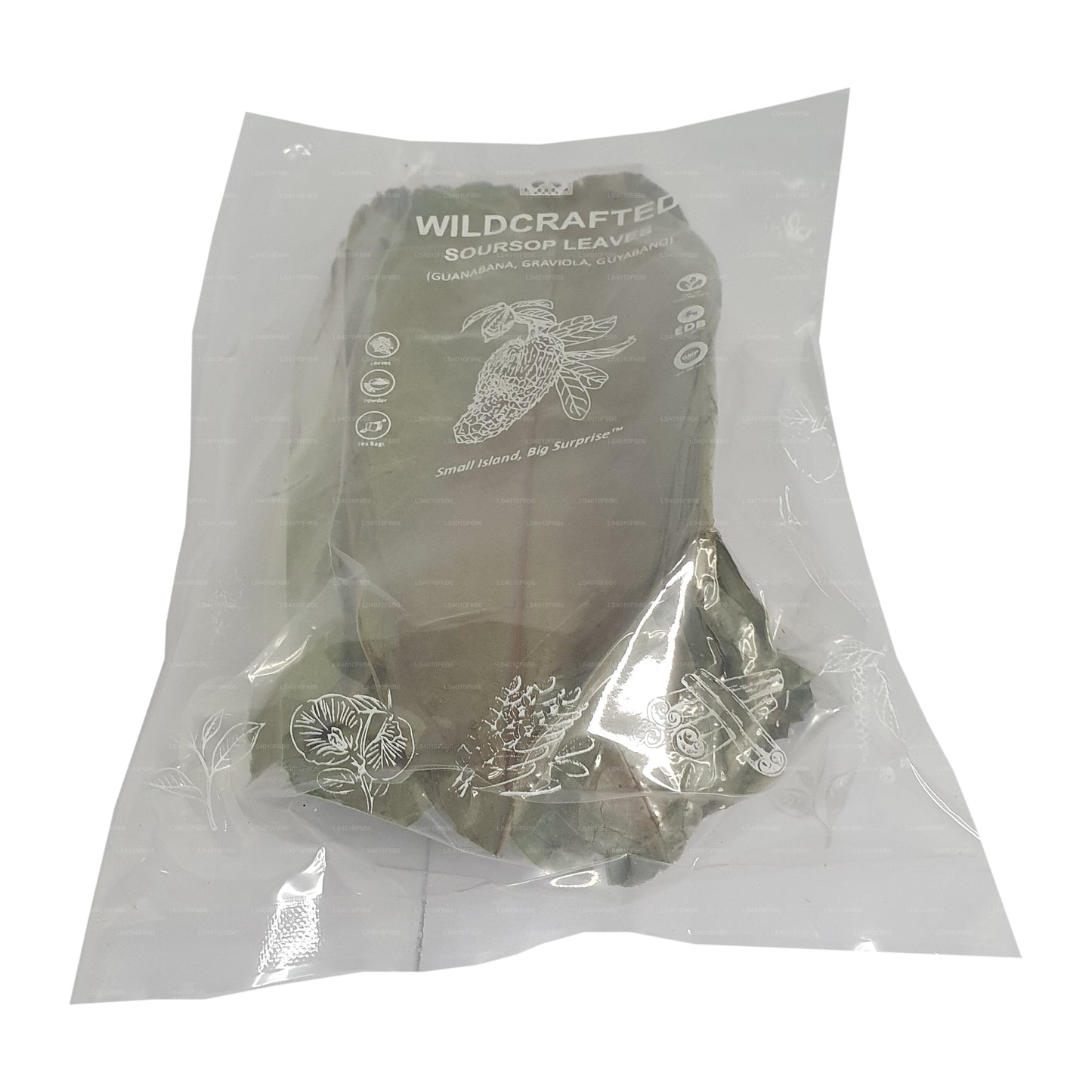 Lakpura® Wildcrafted Soursop (Guanabana, Graviola, Guyabano) Gedroogde Bladeren Heel