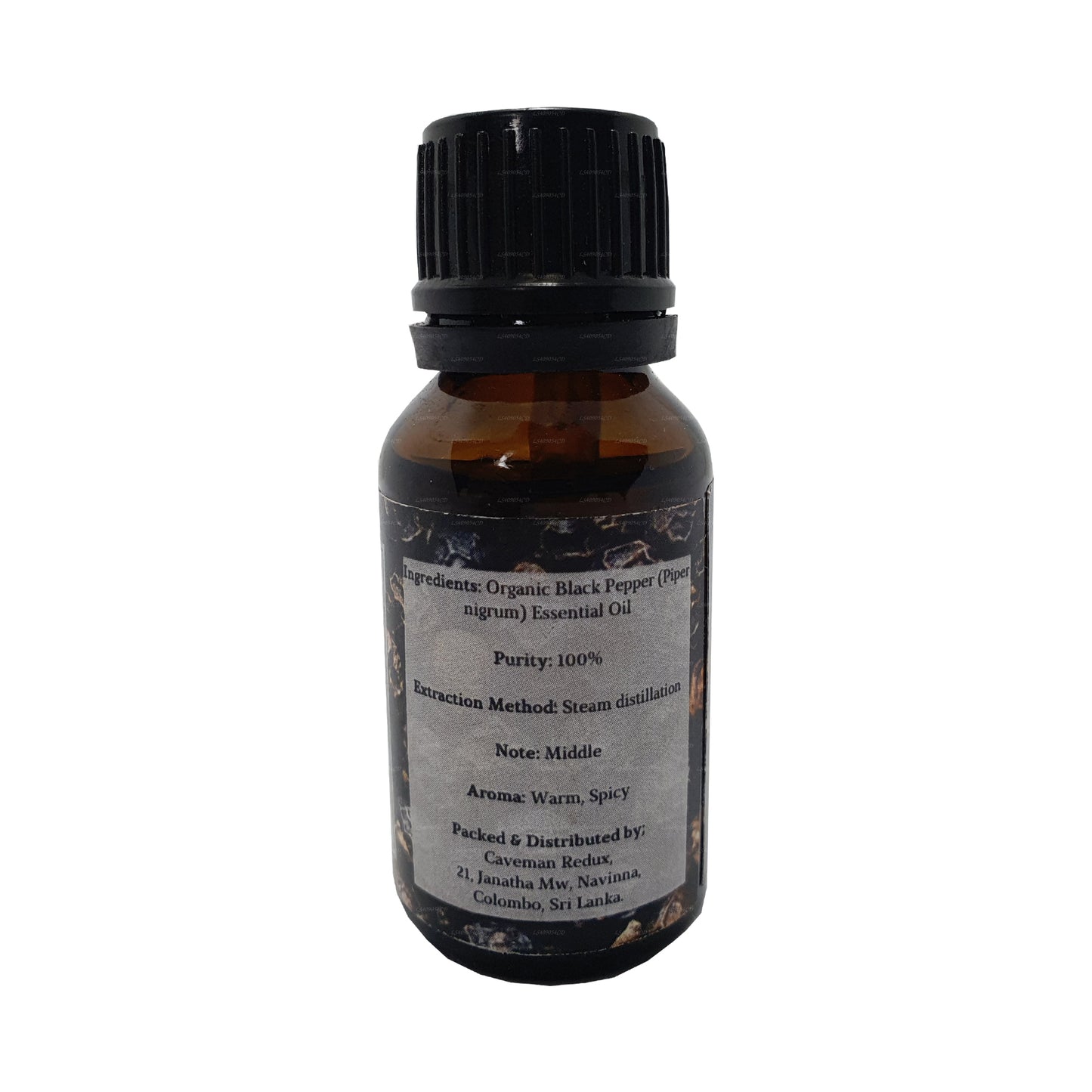 Lakpura etherische olie van zwarte peper (15 ml)
