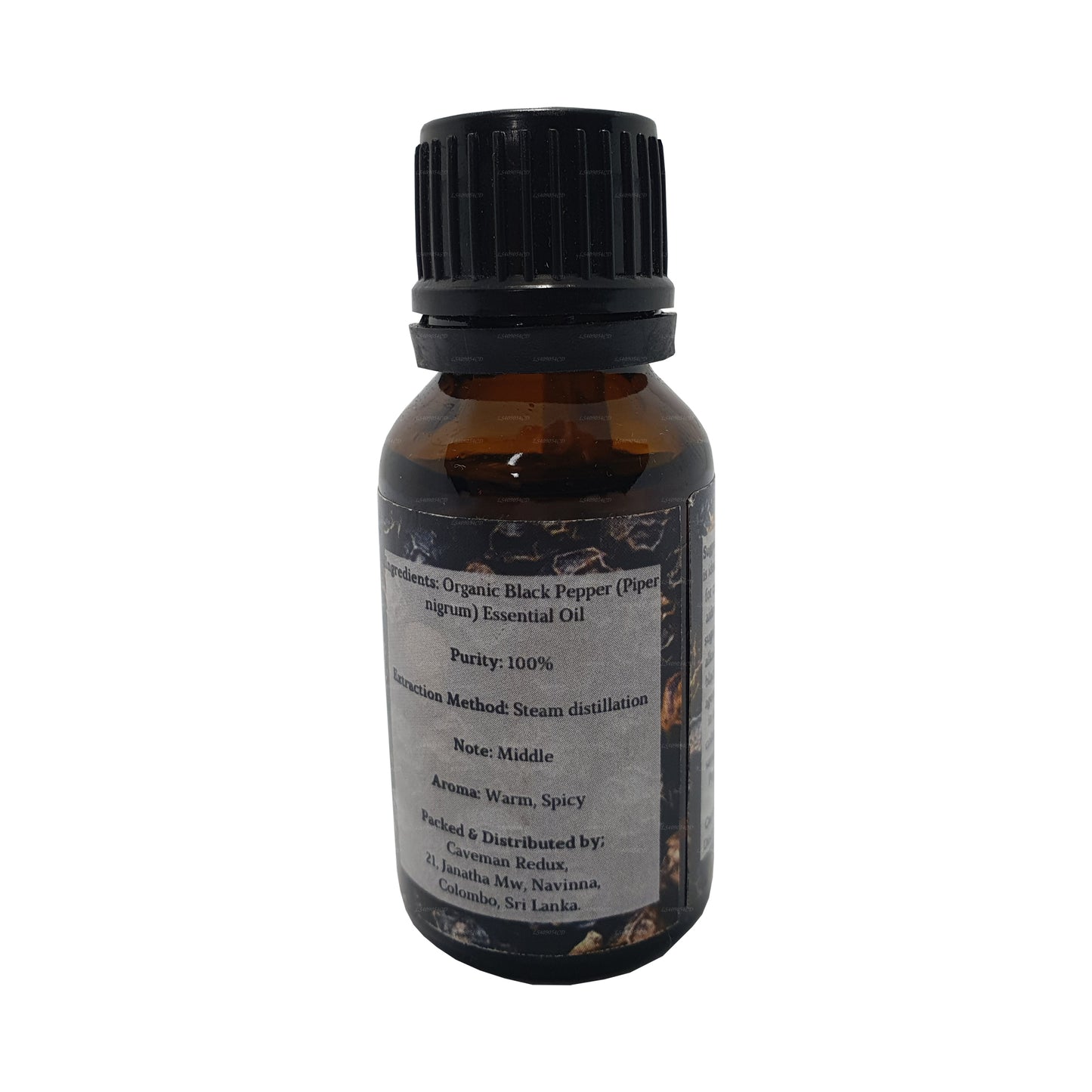 Lakpura etherische olie van zwarte peper (15 ml)