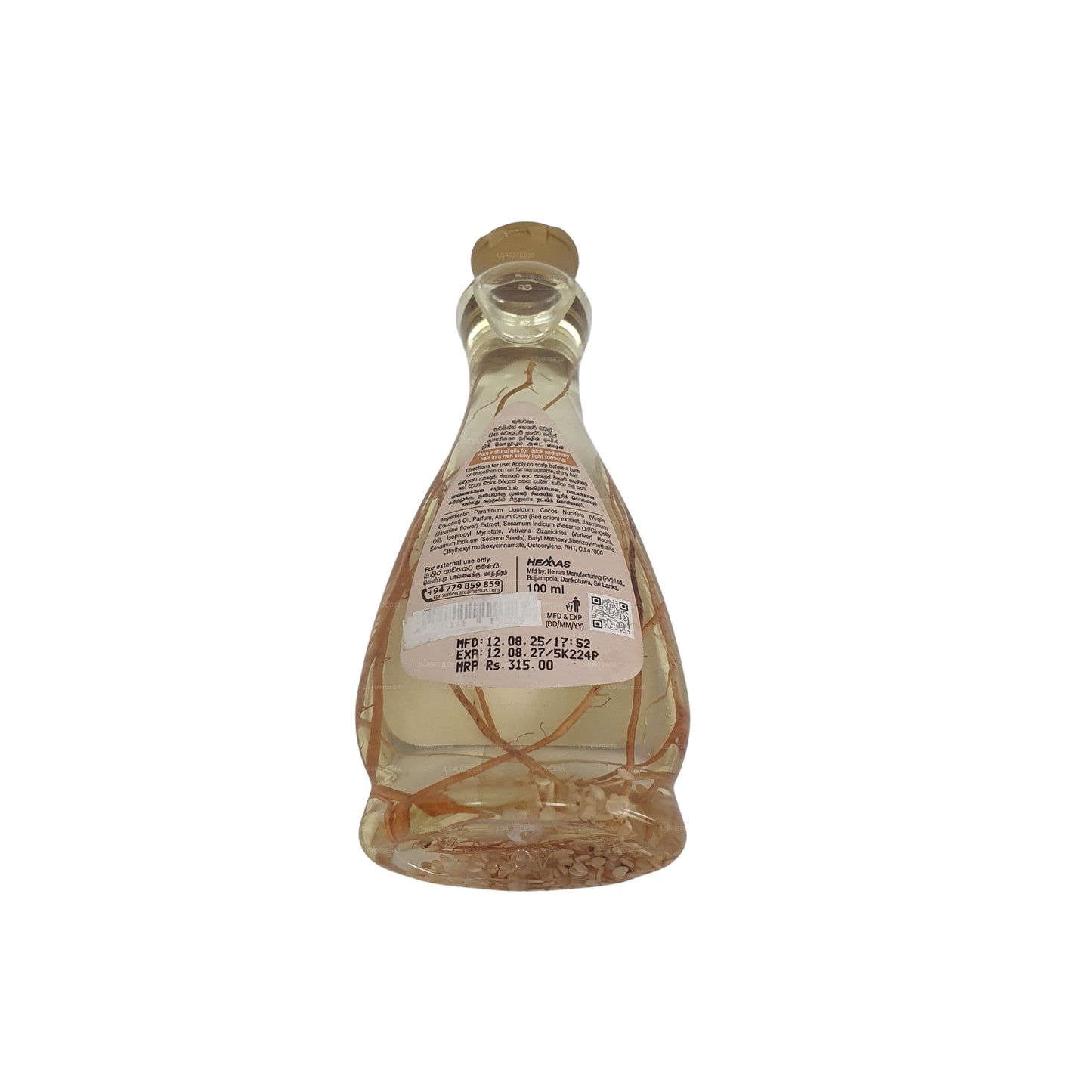 Kumarika voedende haarolie „Hair Thinning Control” (100 ml)