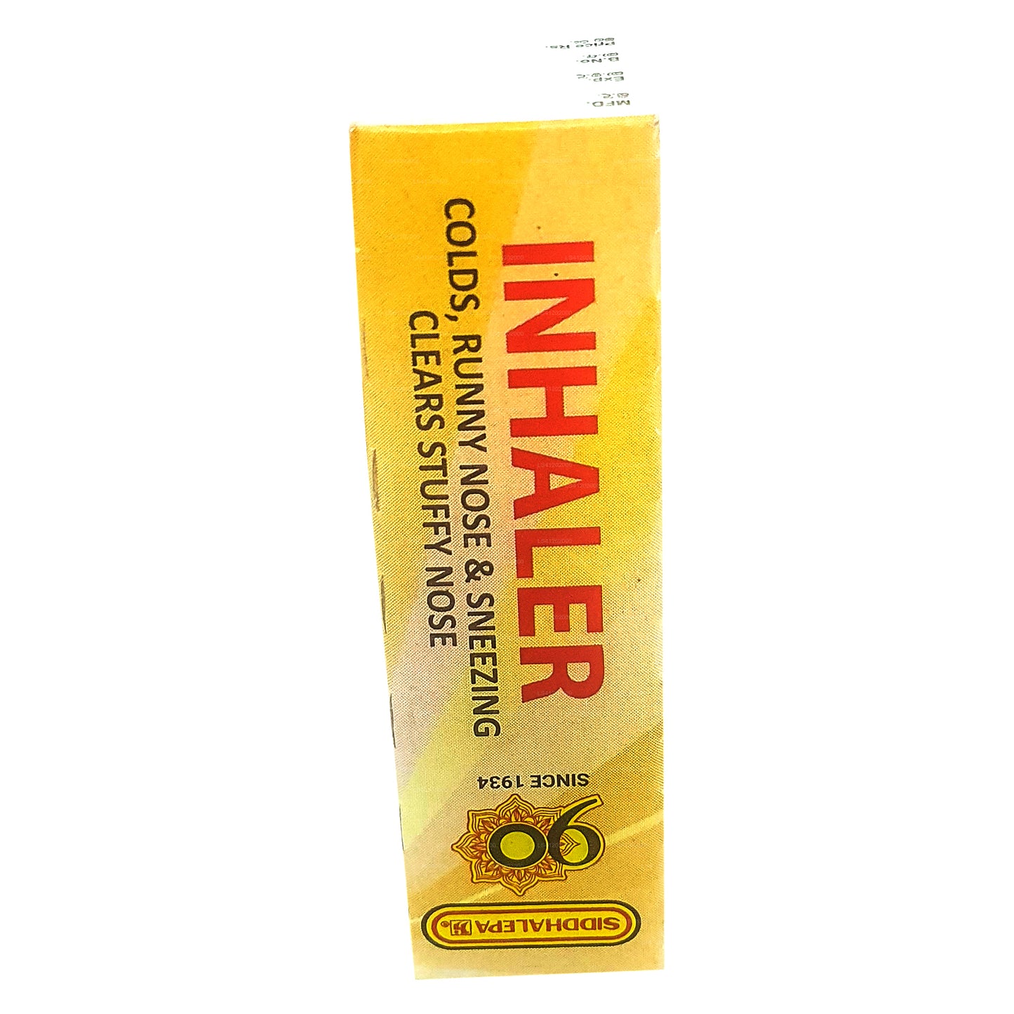 Siddhalepa Ayurveda Kruideninhaler