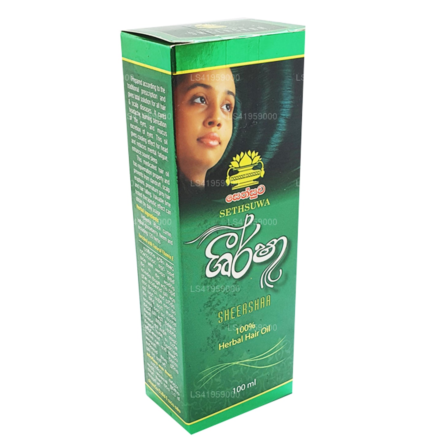 Sethsuwa Sheersha Kruidenhaarolie (100 ml)