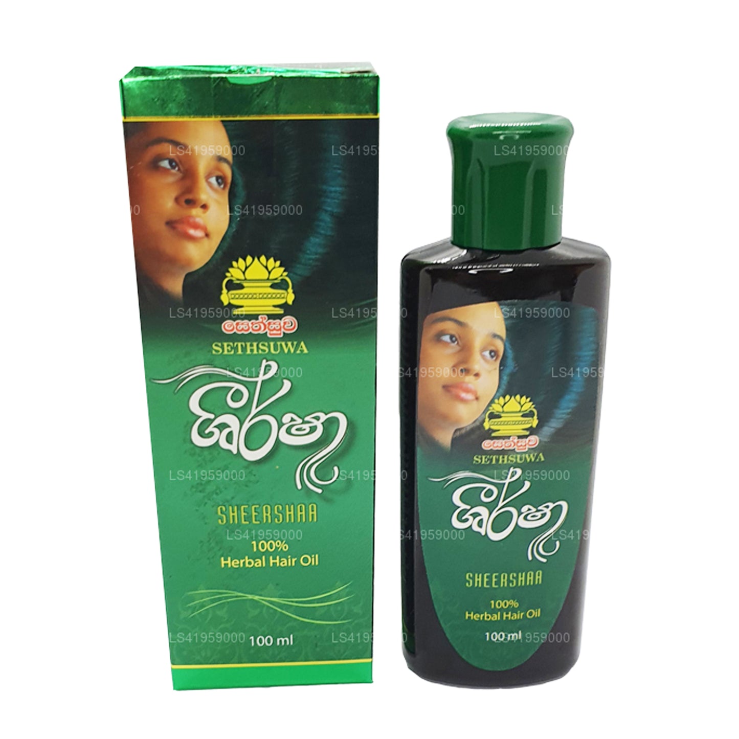 Sethsuwa Sheersha Kruidenhaarolie (100 ml)