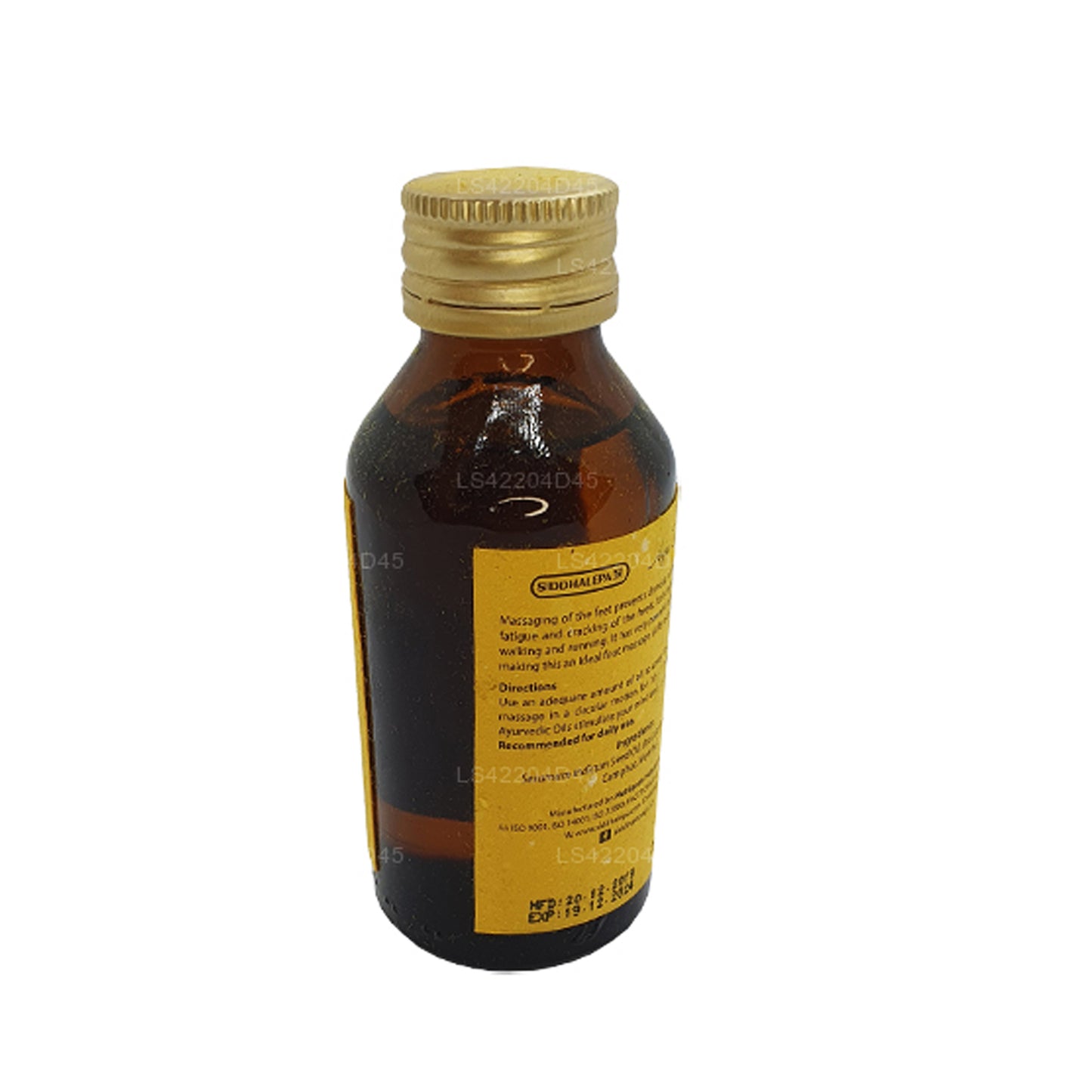 Siddhalepa Ayur voetolie (100 ml)