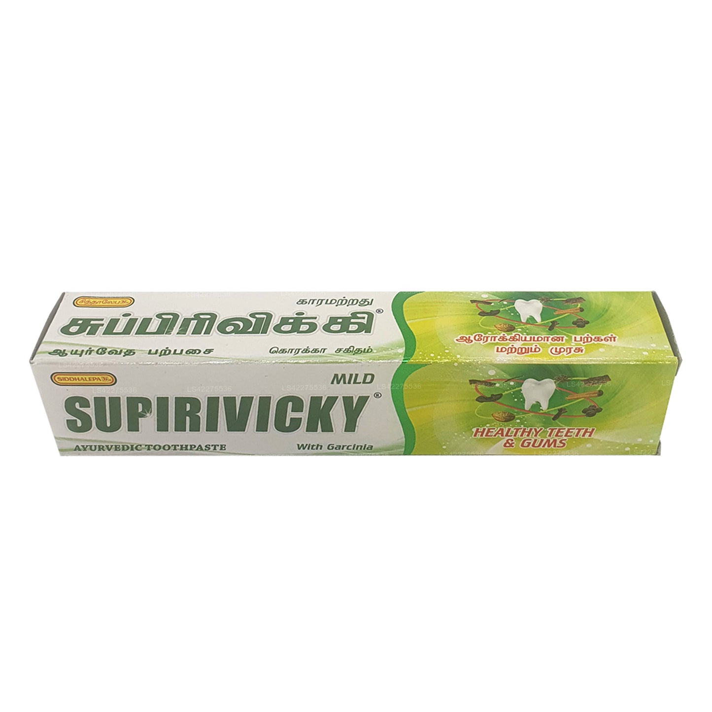 Siddhalepa Supirivicky Milde Ayurvedische tandpasta (40 g)