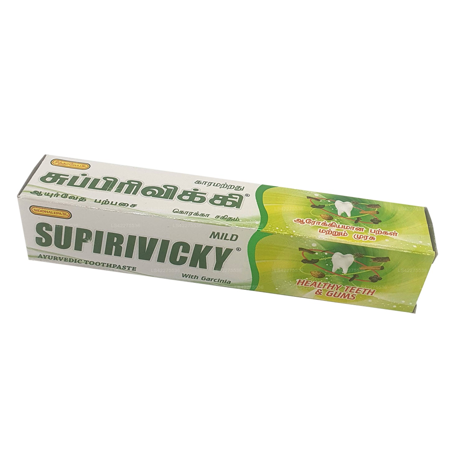 Siddhalepa Supirivicky Milde Ayurvedische tandpasta (40 g)