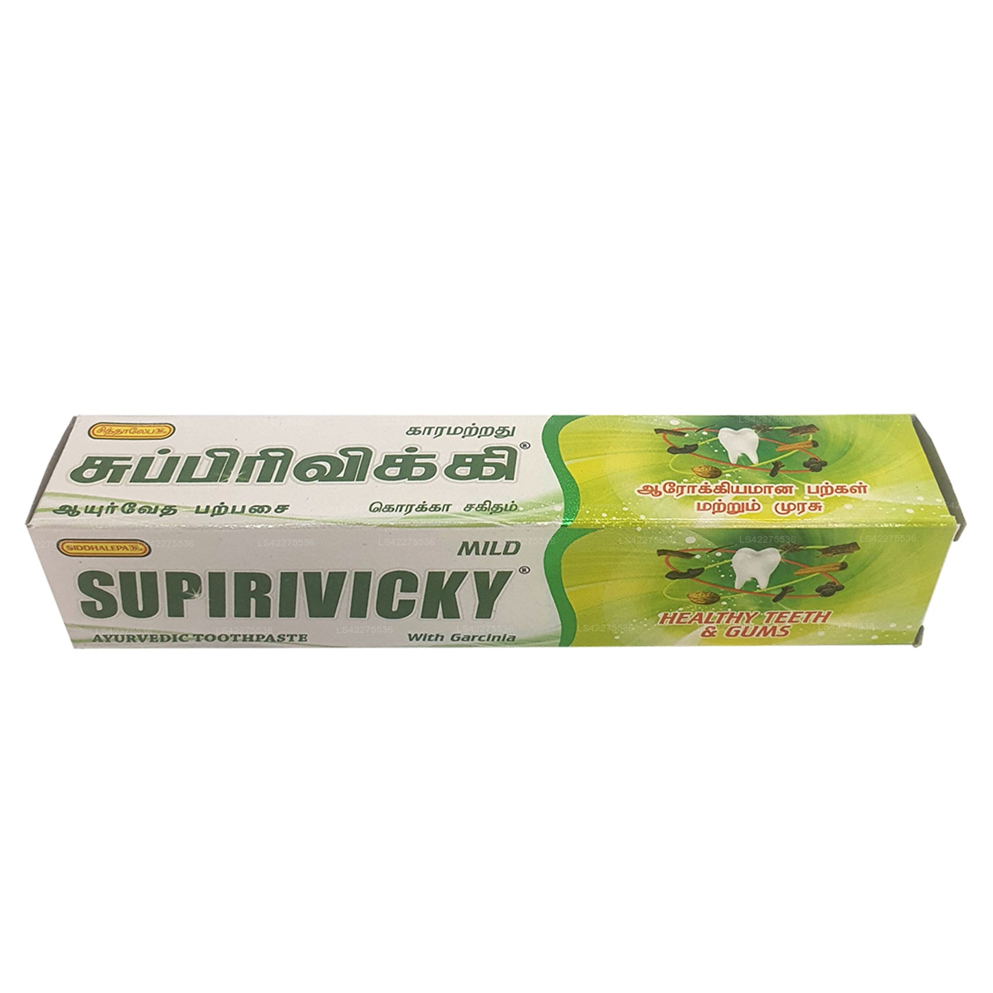 Siddhalepa Supirivicky Milde Ayurvedische tandpasta (40 g)